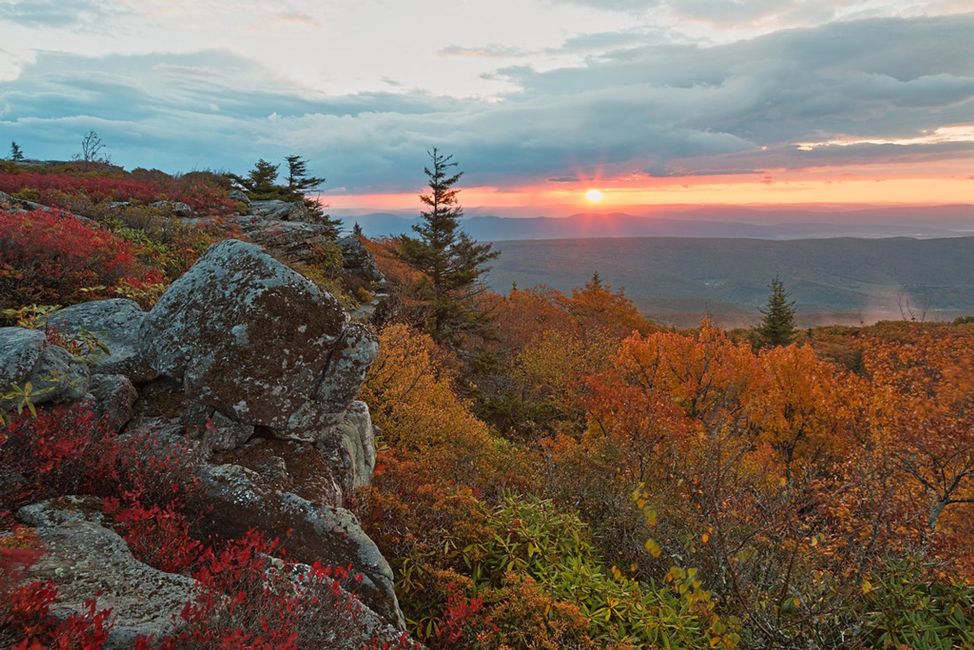 See Stunning Fall Foliage At West Virginia's Blackwater Falls State Park