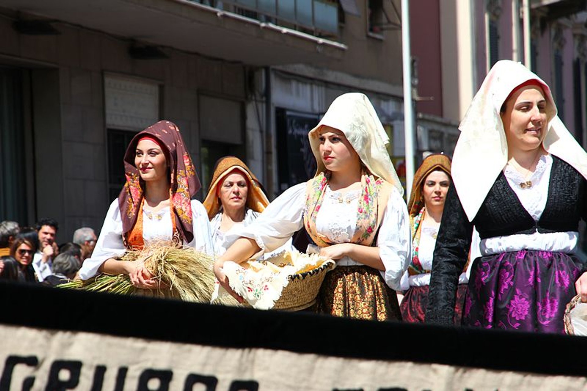 Italy Sardinia Sassari  Cavalcata Sarda  Festival - Monserrato Dress  Stock Photo - Alamy