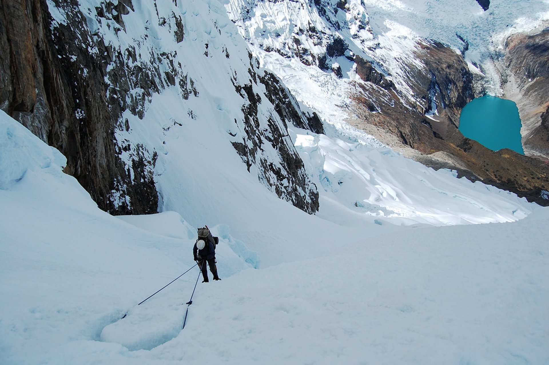 Escalade glaciaire