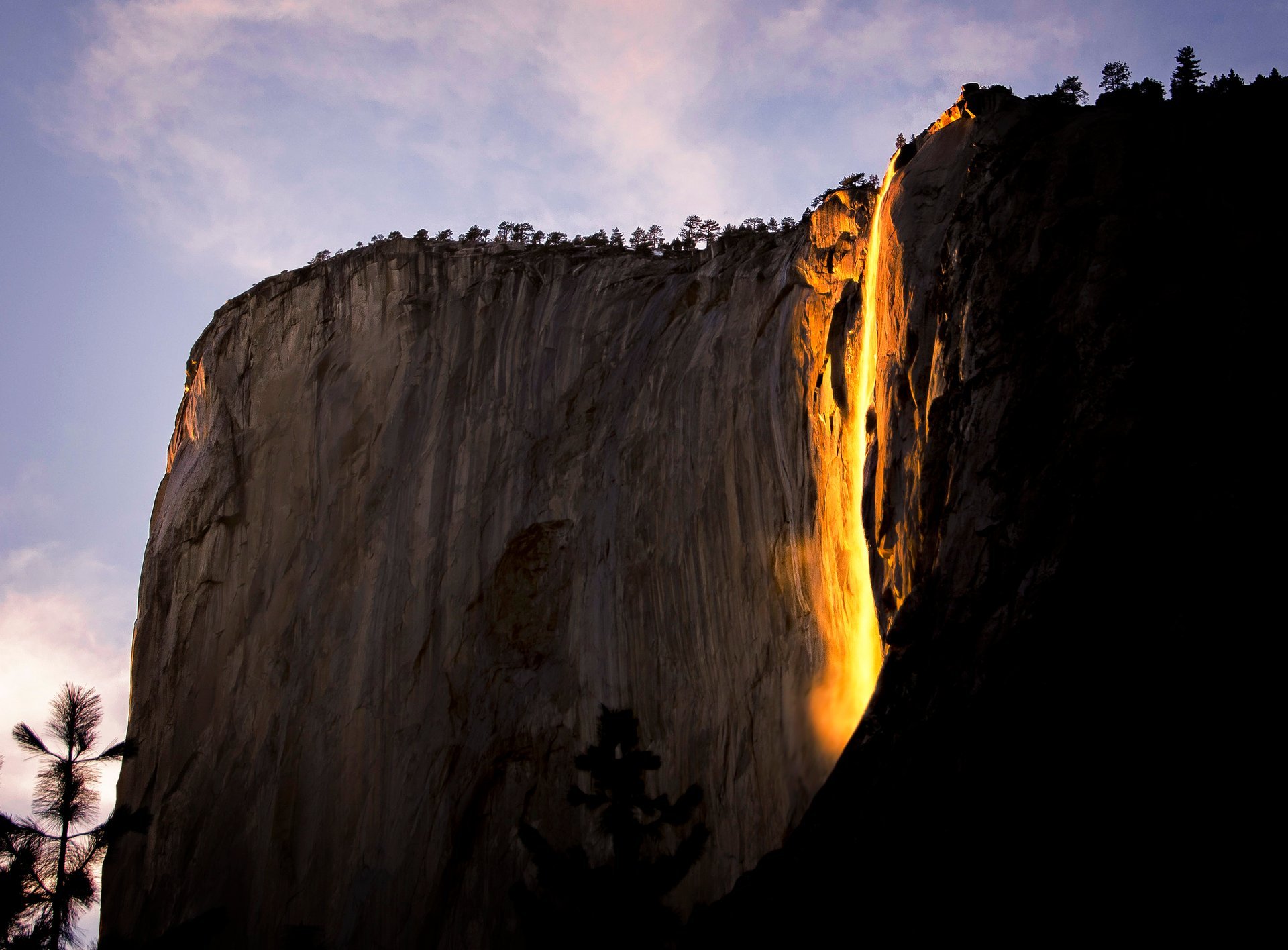 Horsetail Fall ou Firefall