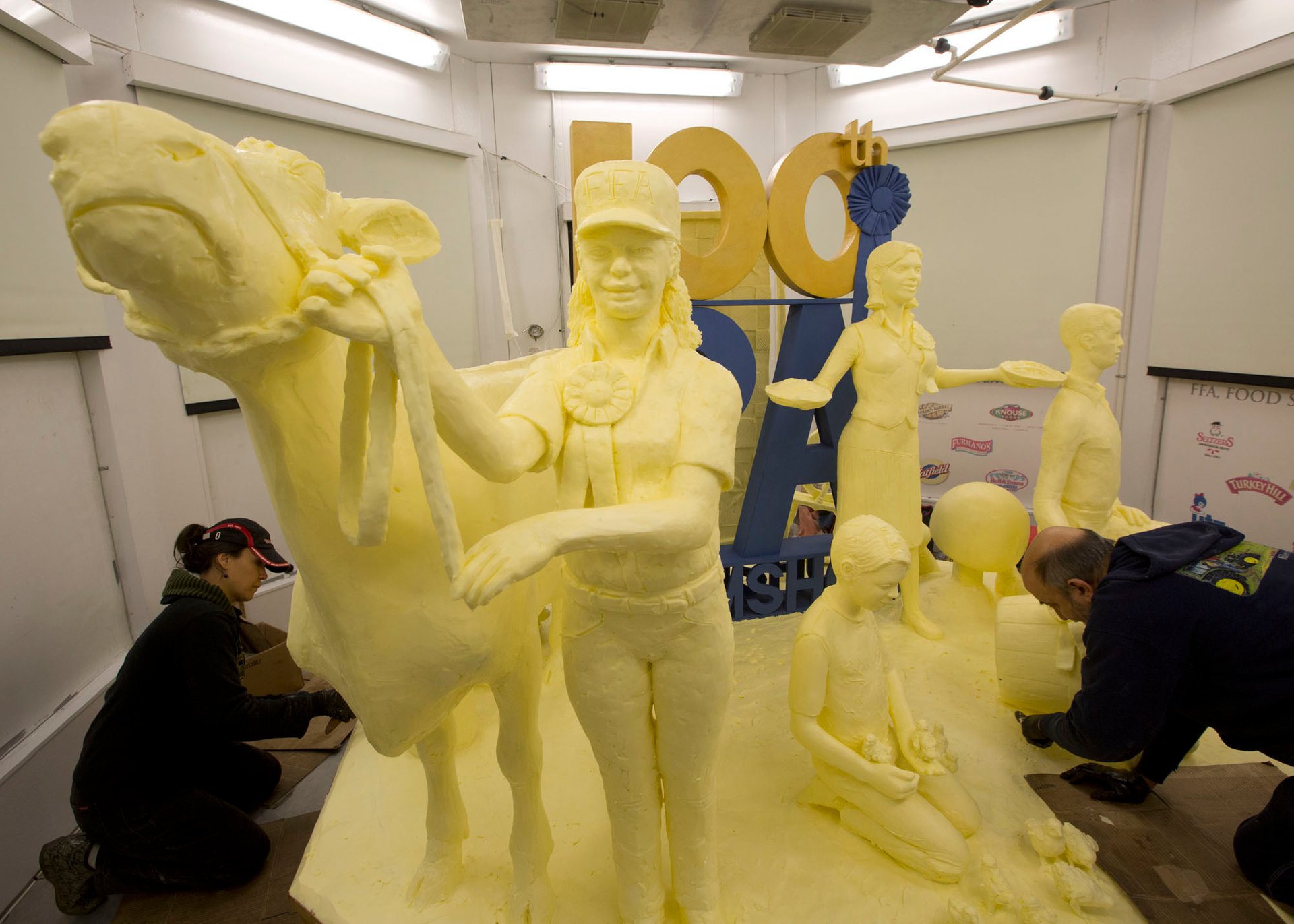 Pa Farm Show 2024 Butter Sculpture Ulla Alexina