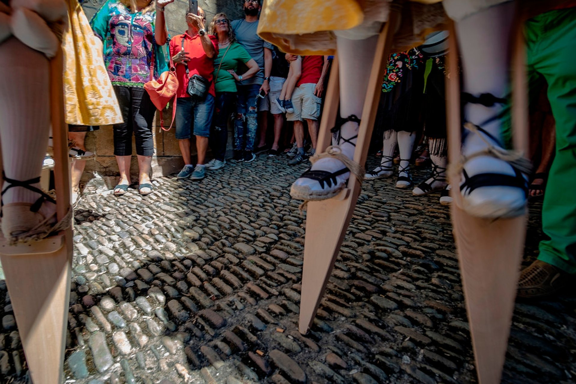 Dança Anguiano de palafitas