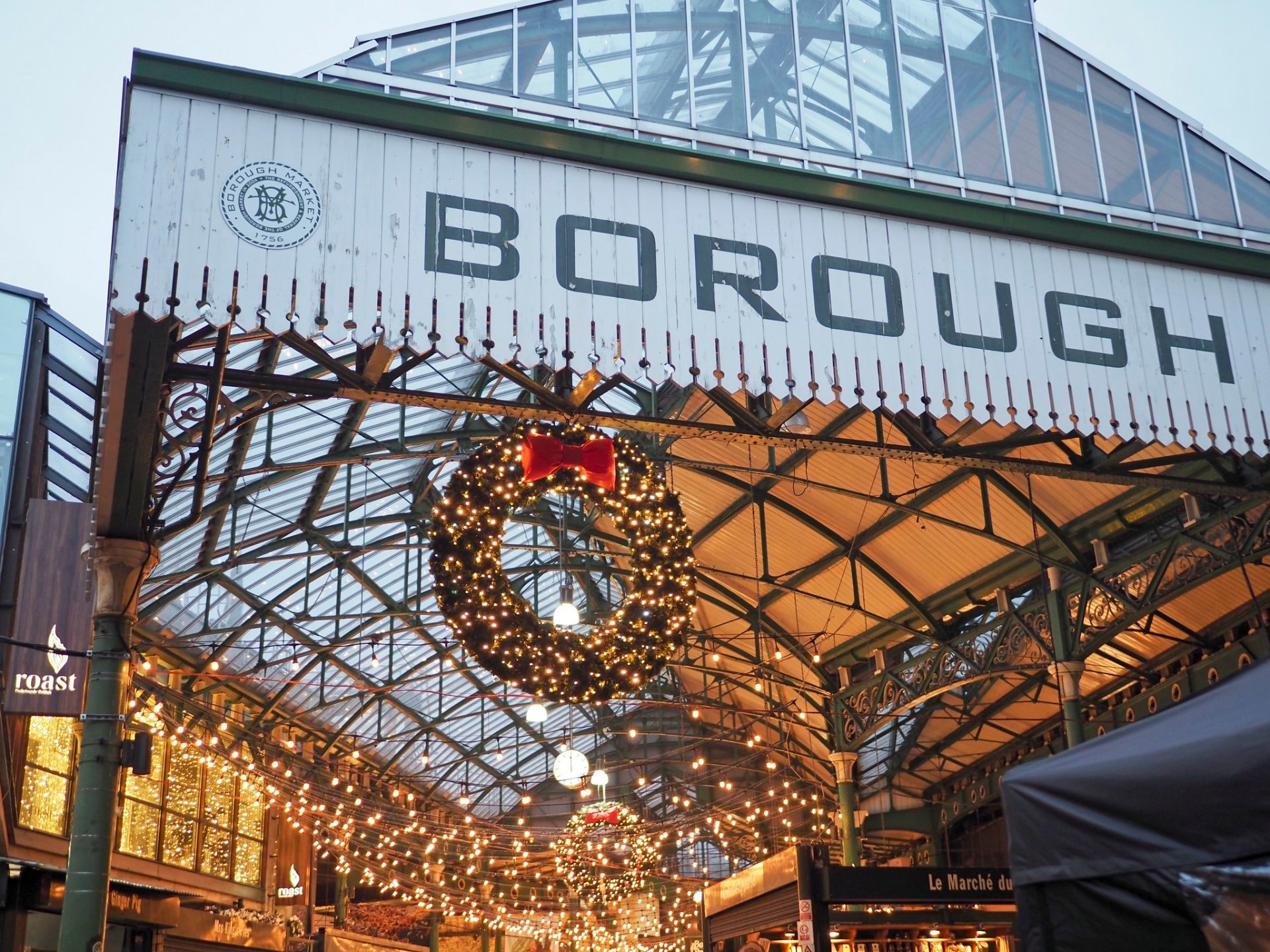 Noël au marché de Borough