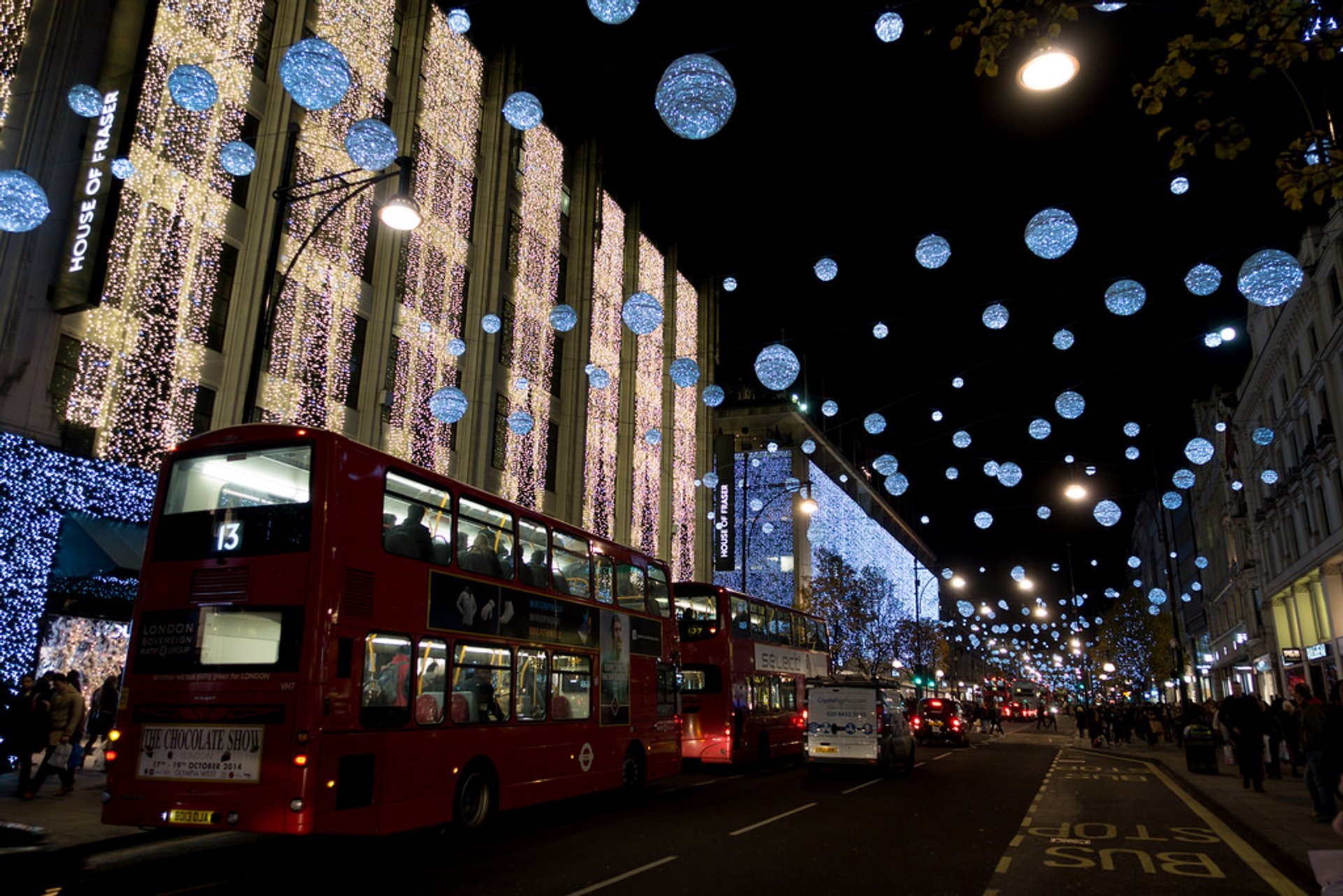 London Christmas Lights (Luci natalizie di Londra)