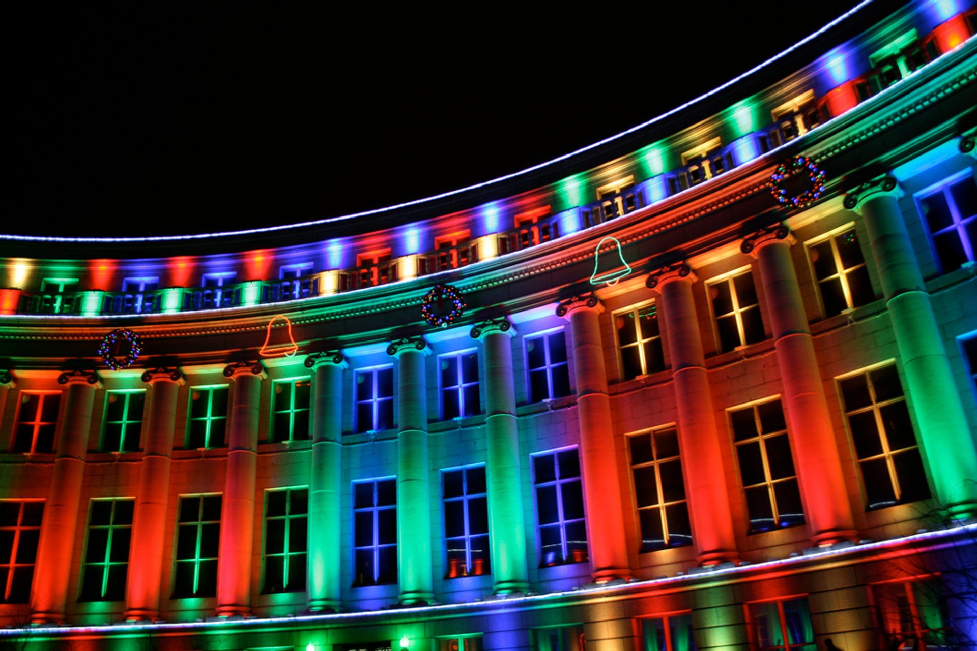 Lumières de Noël à Denver