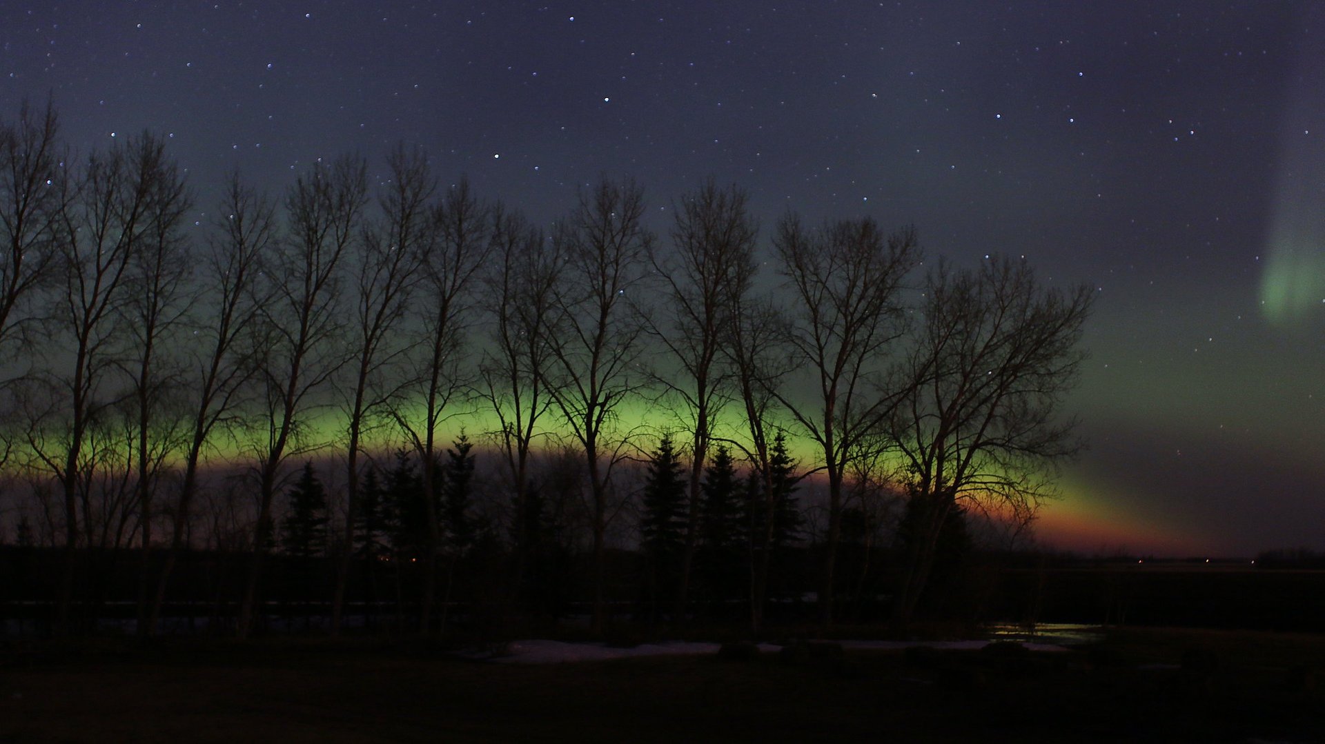 Aurora Boreal or Luces del norte