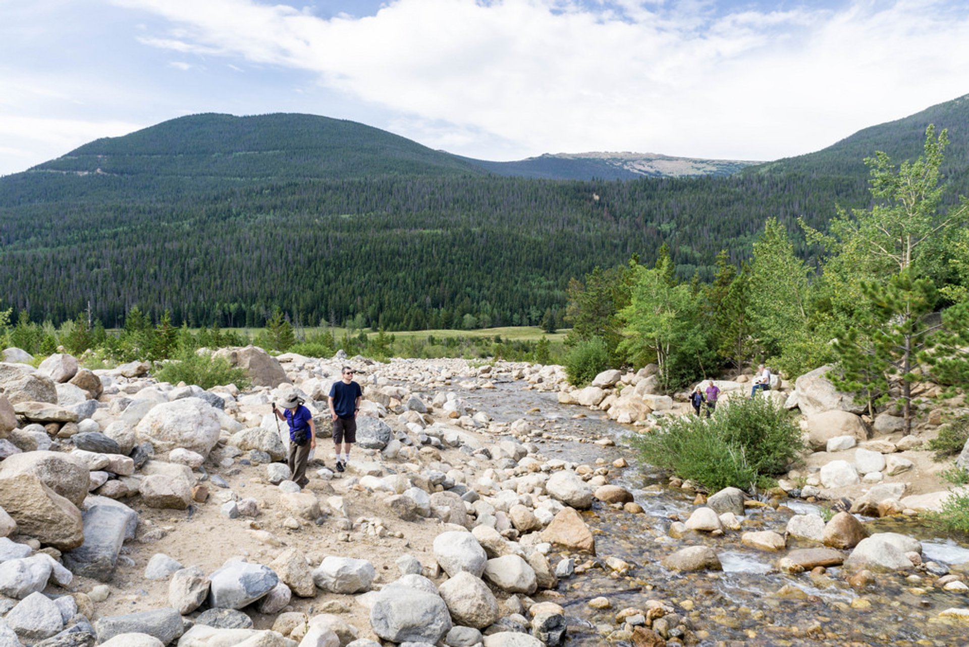 Hiking in Rocky Mountain National Park