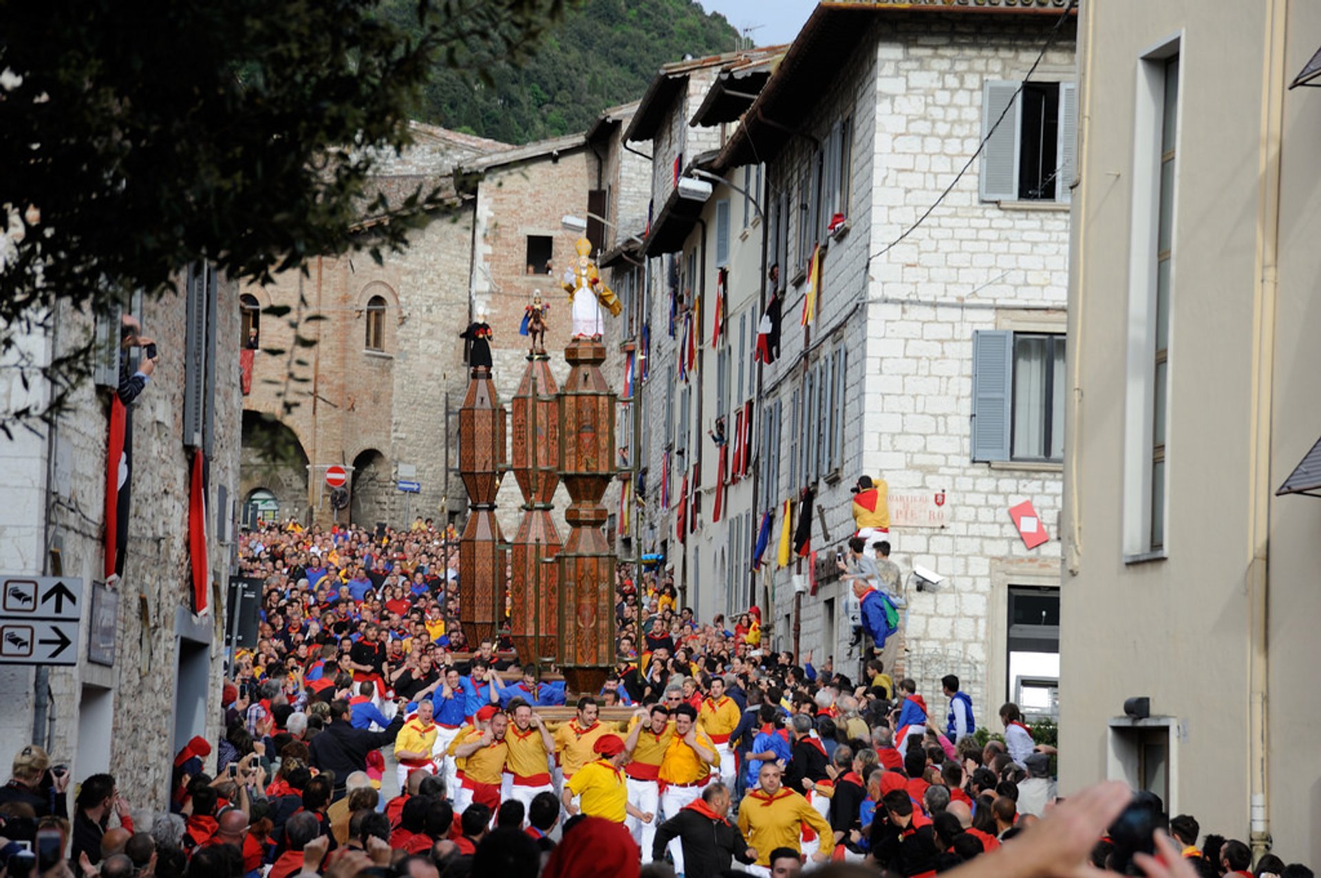 Gubbio Festa dei Ceri und Corsa dei Ceri 