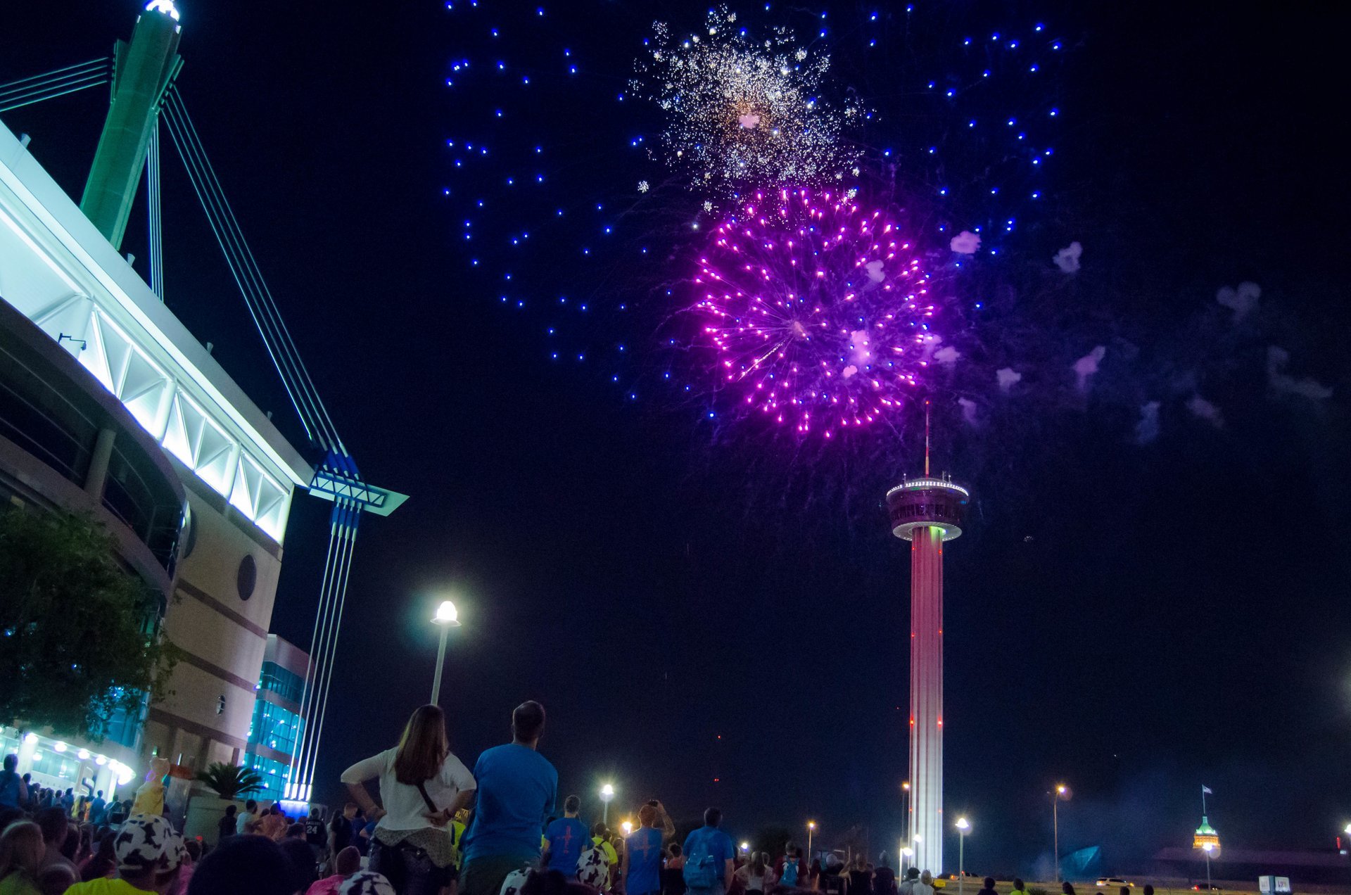 Eventos del 4 de julio y fuegos artificiales en San Antonio