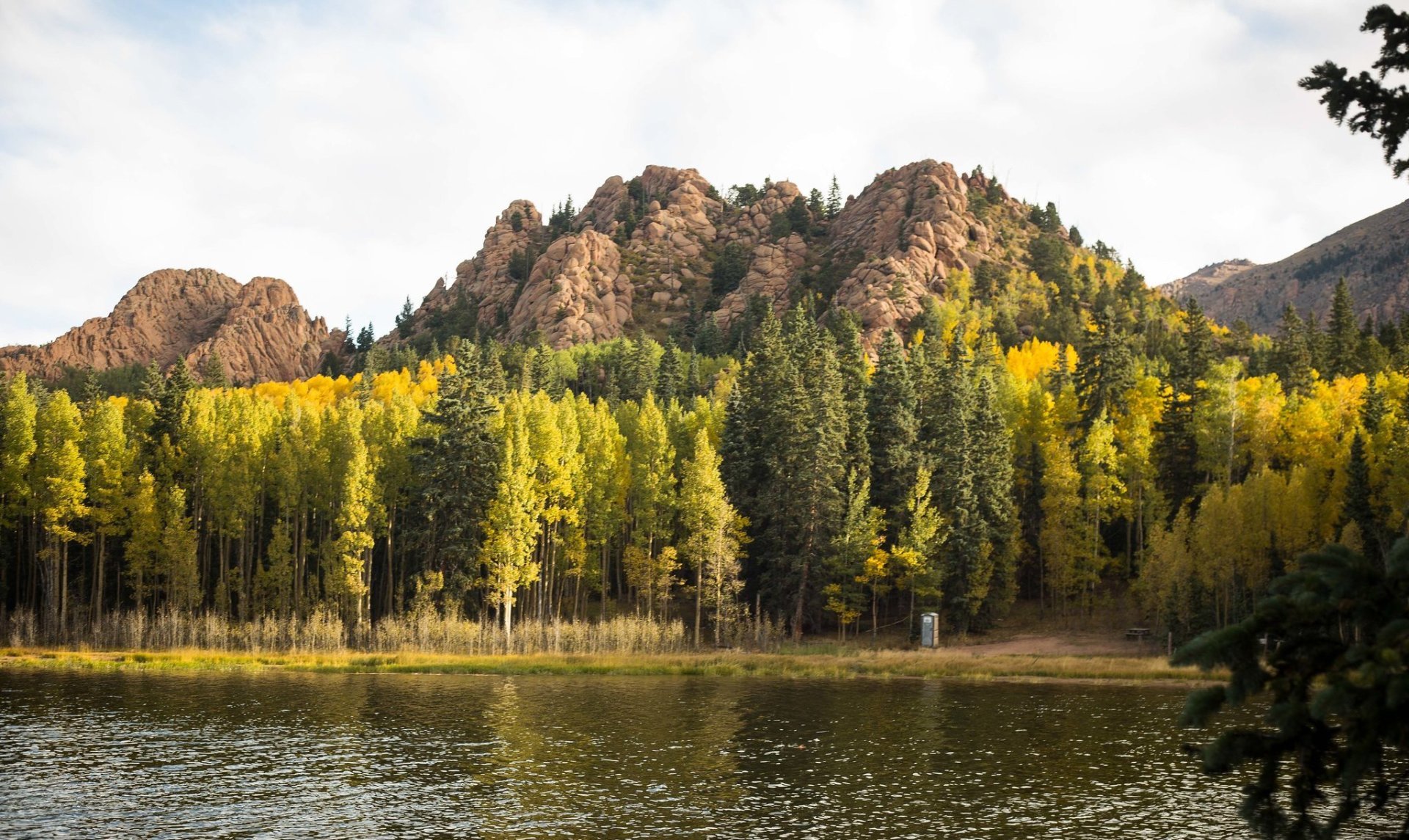 Couleurs d'automne de Colorado Springs