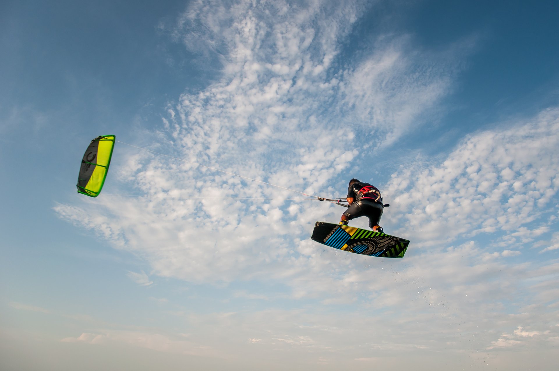 Kitesurf et planche à voile