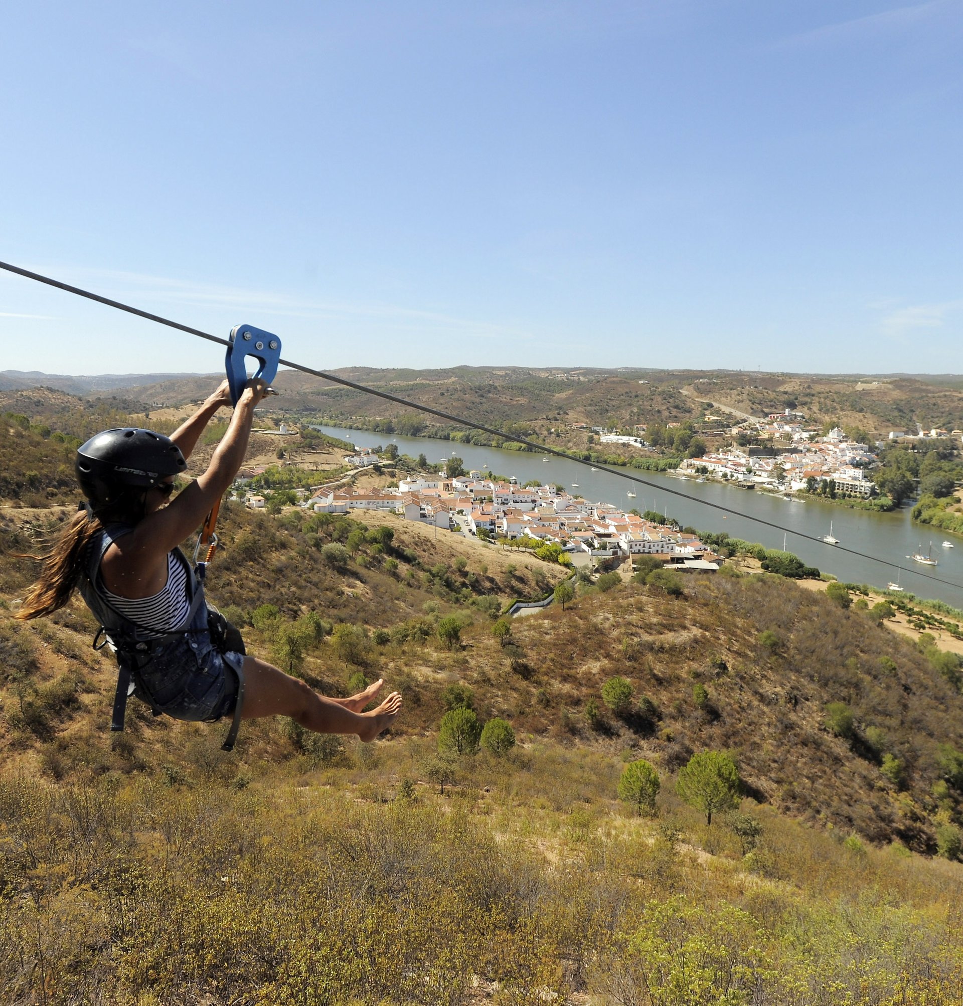 Spain to Portugal Zip Line (Limite Zero)