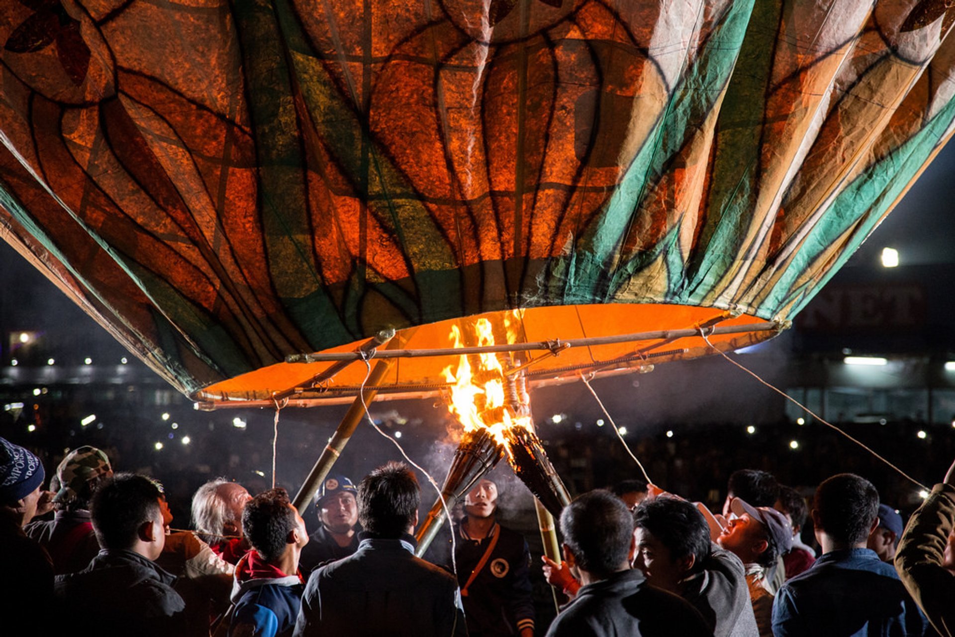 Festival de globos en Taunggyi