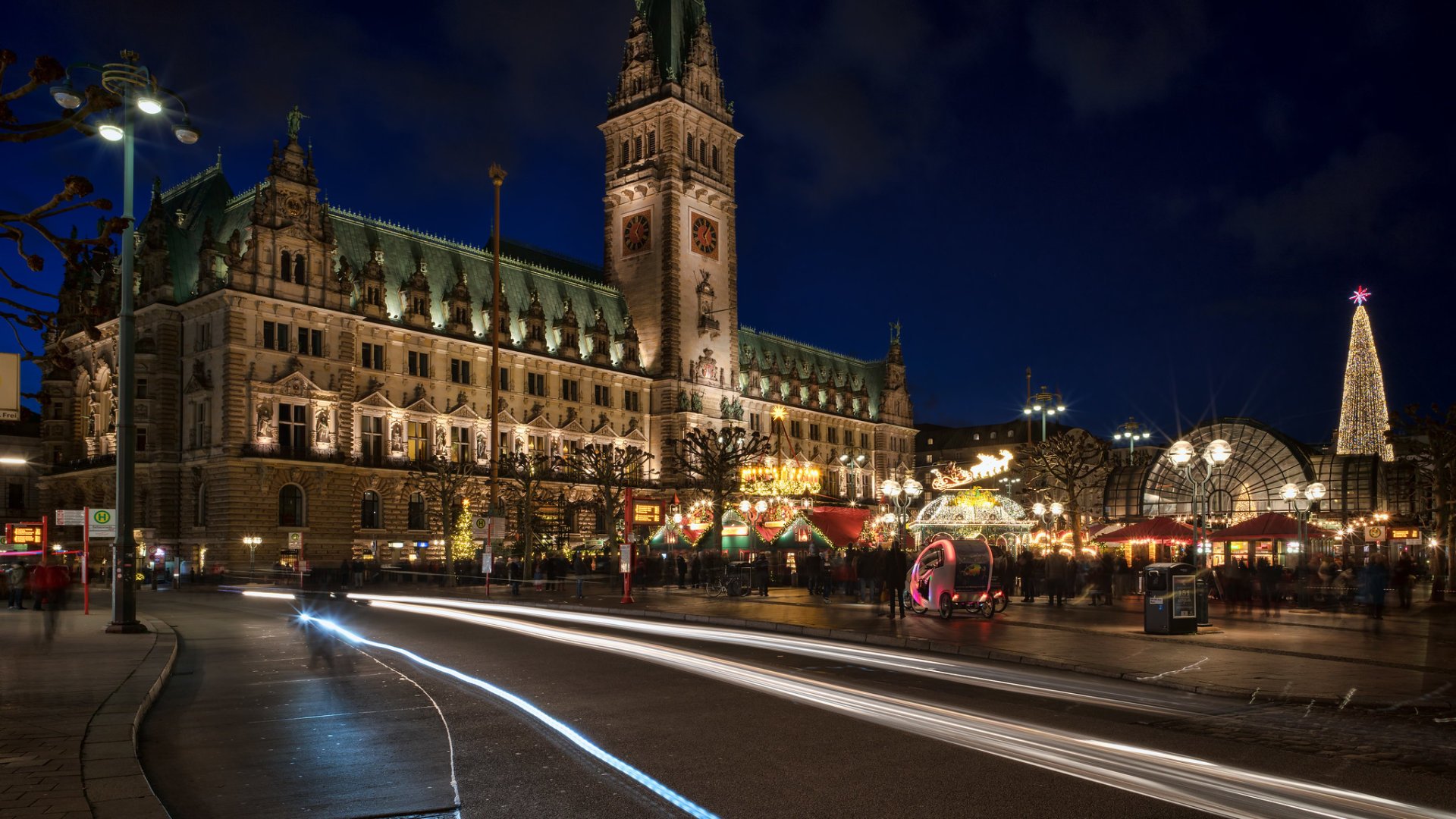 Mercados navideños de Hamburgo