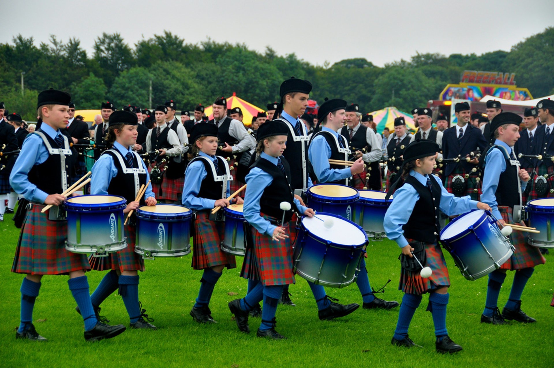 Nördliche Berwick Internationale Highland-Spiele