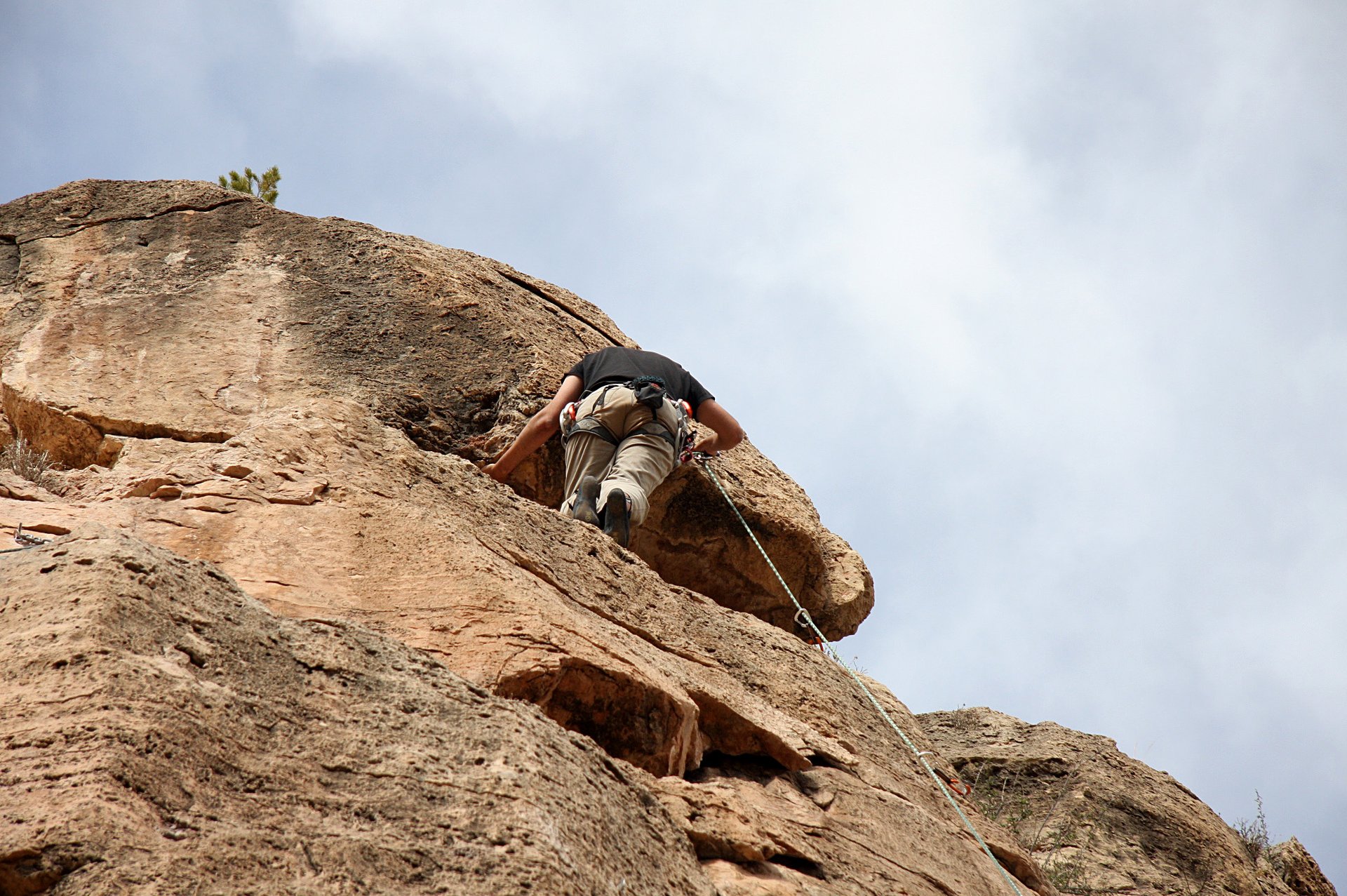 Escalade de Shelf Rock