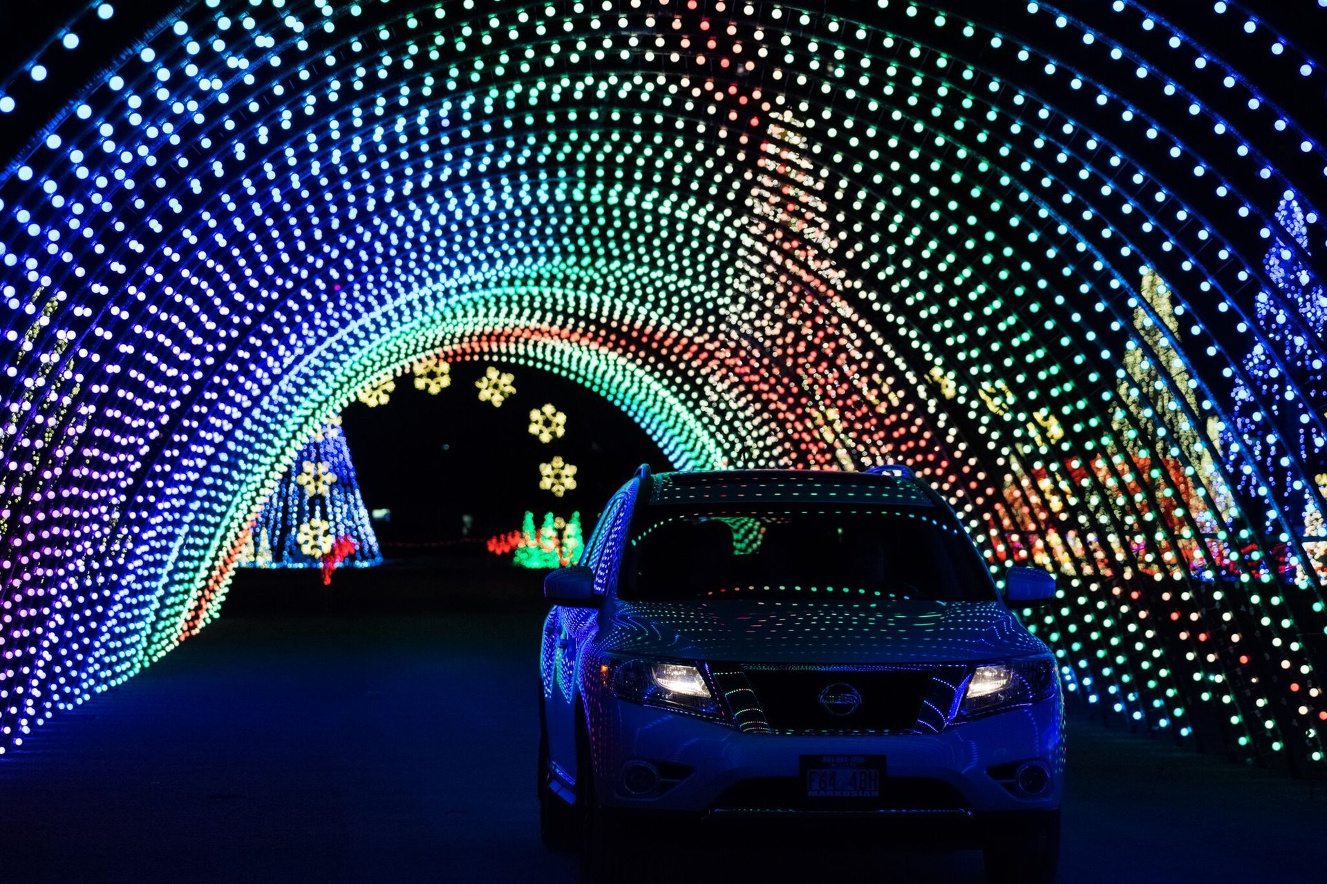 Luces de Navidad en Salt Lake City