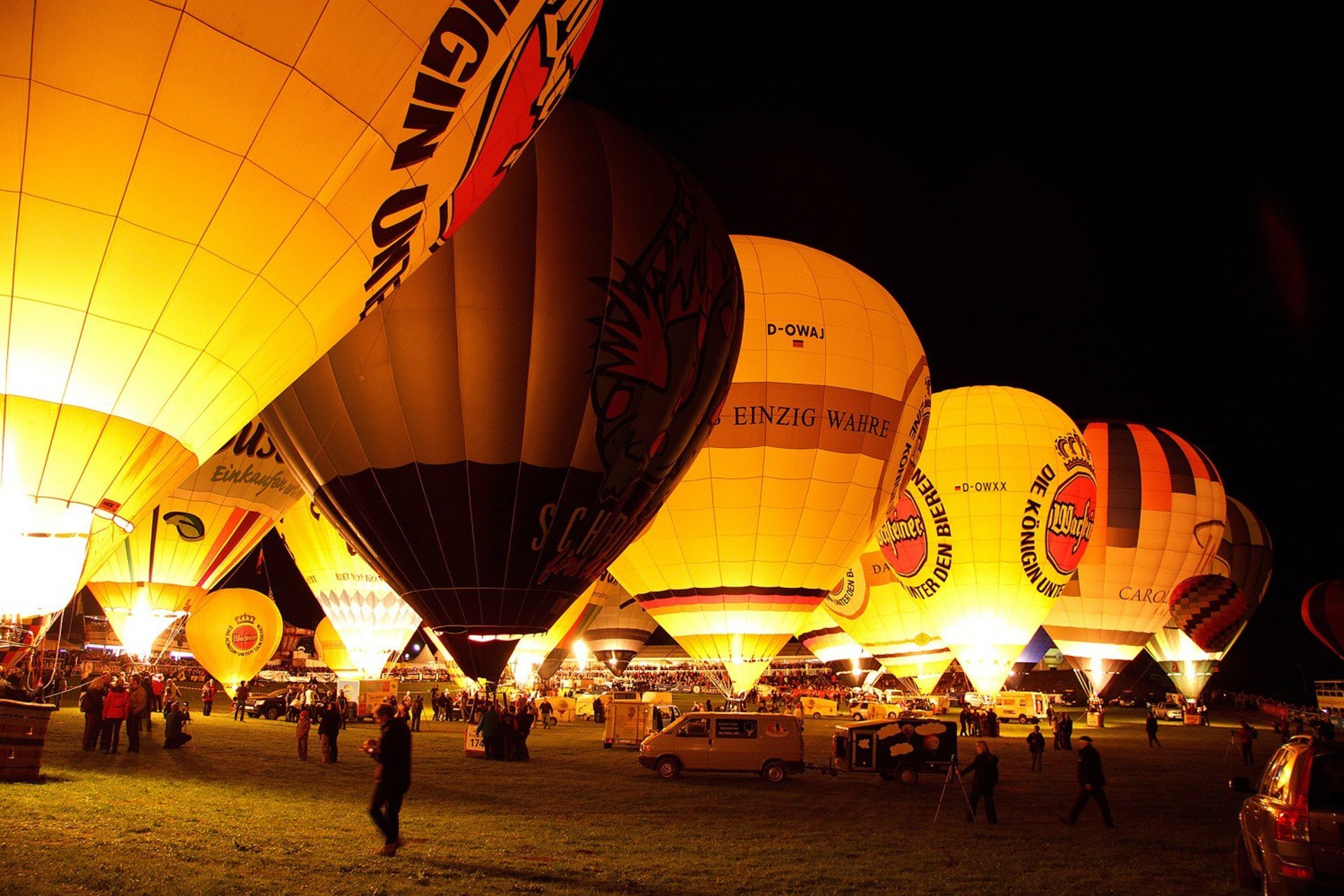 Festival de globos aerostáticos Warsteiner Montgolfiade