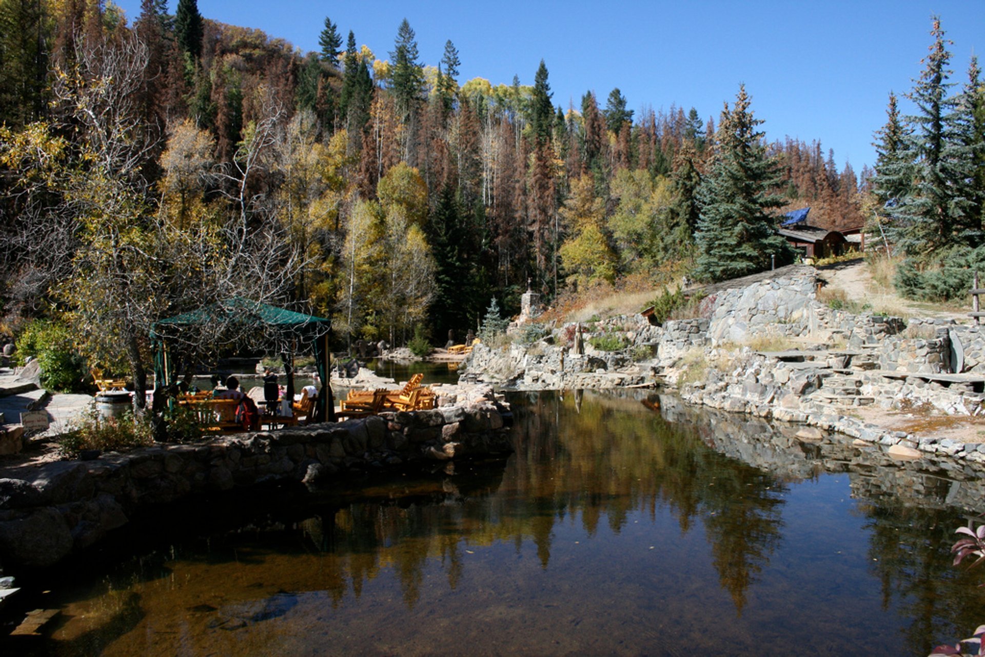 Aguas termales del Strawberry Park