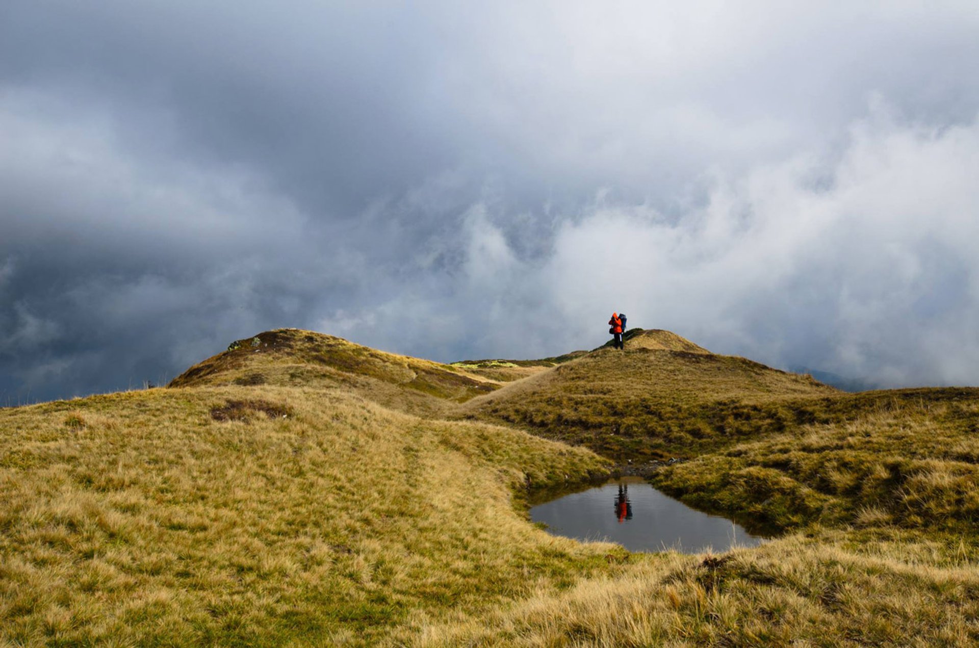 Hiking in Carpathian Mountains