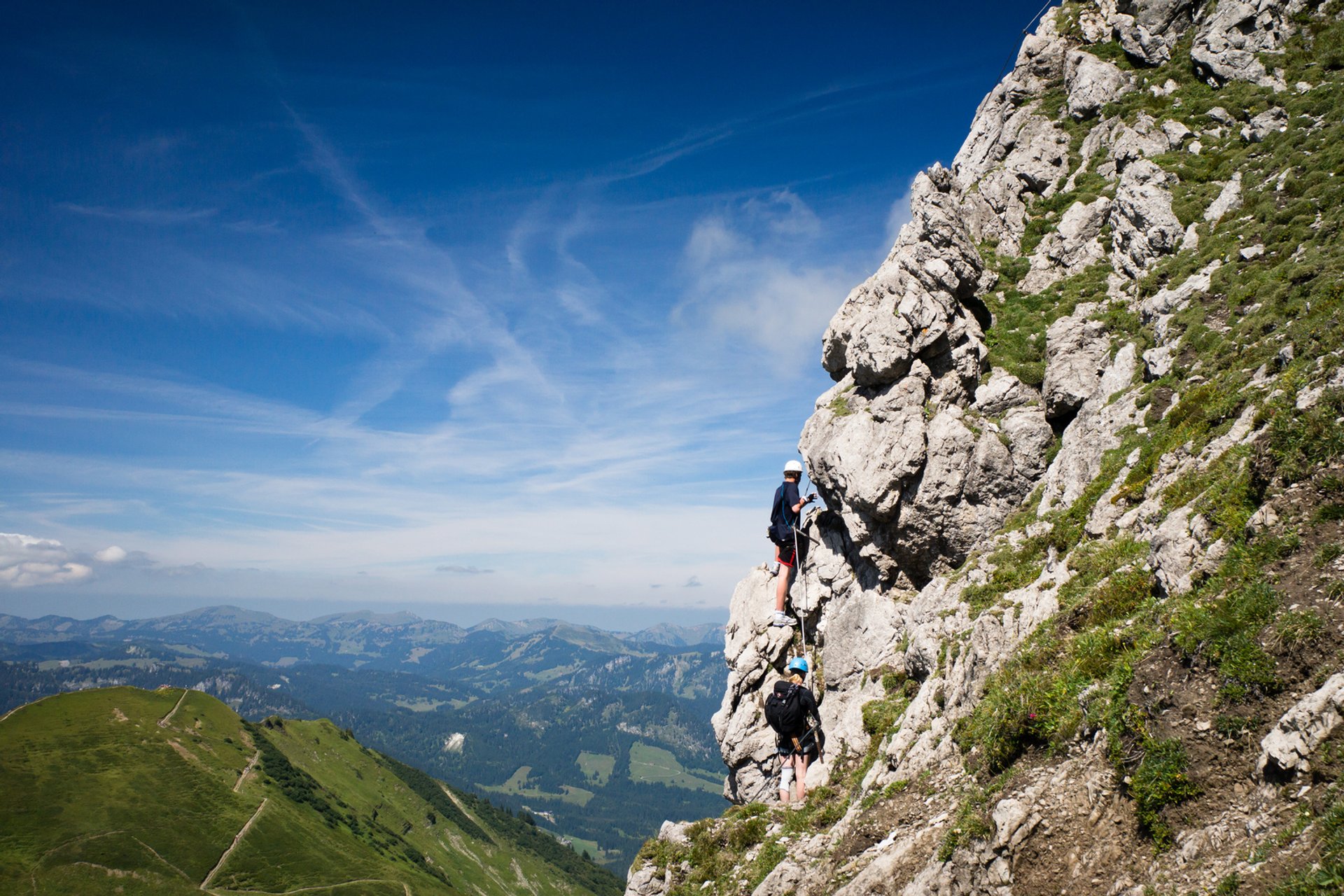 Bergsteigen