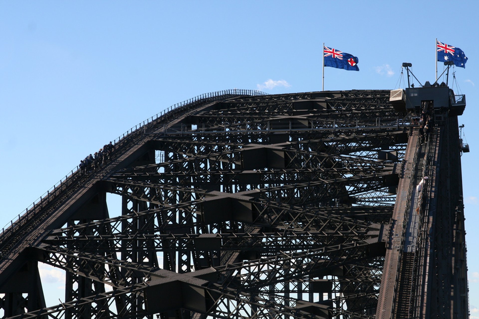 Die Sydney Harbour Bridge klettern