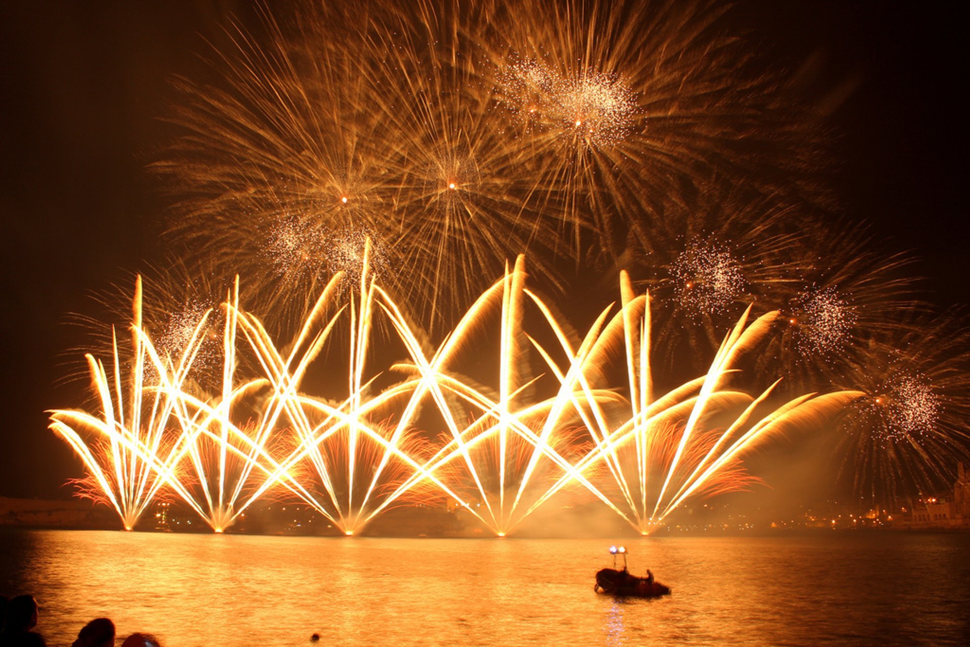 Le Festival international des feux d'artifice de Malte