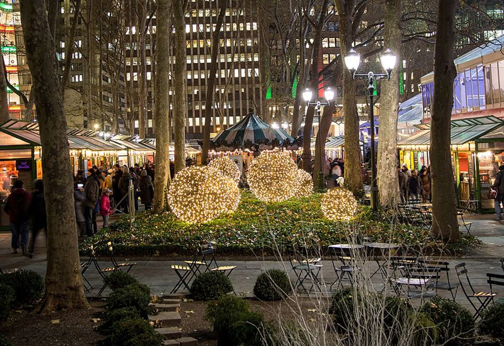 Bryant Park Winter Village 20232024 in New York Dates