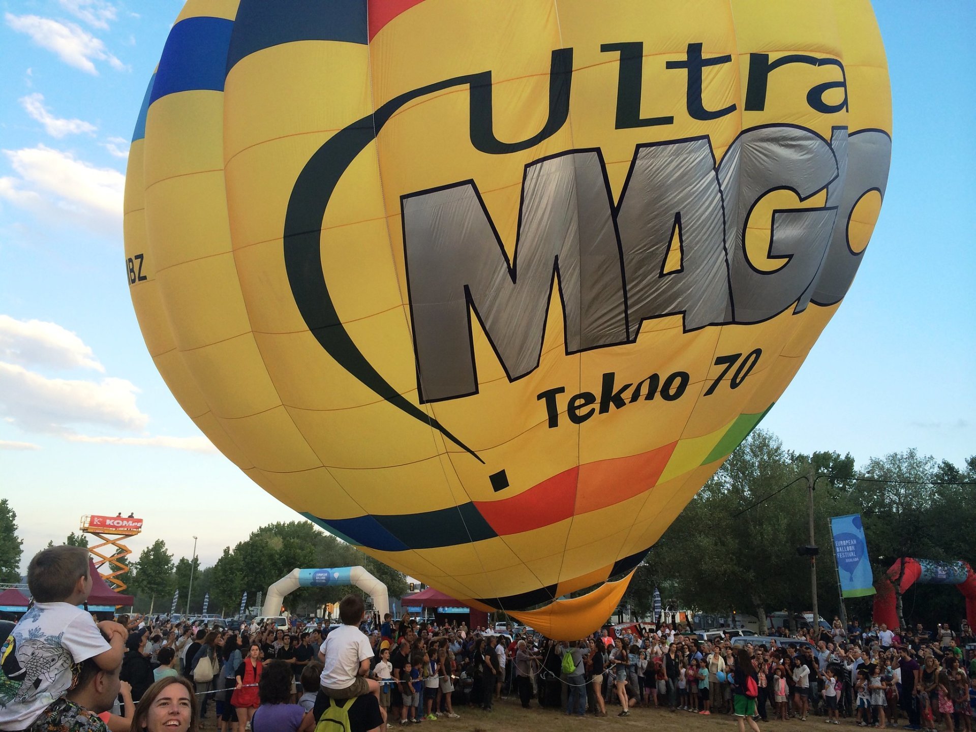 Europäisches Heißluftballon-Festival