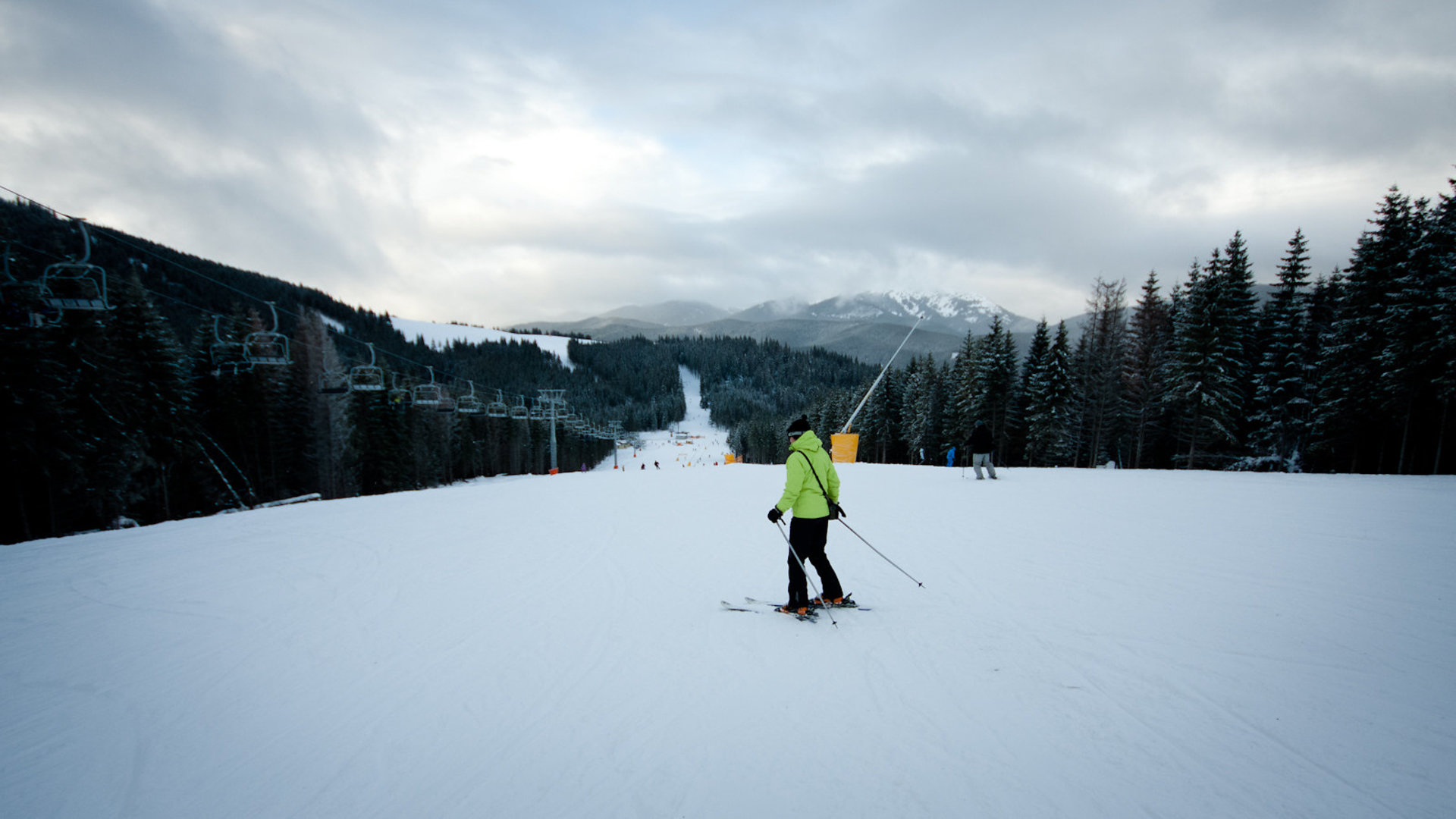 L'hiver à Bukovel