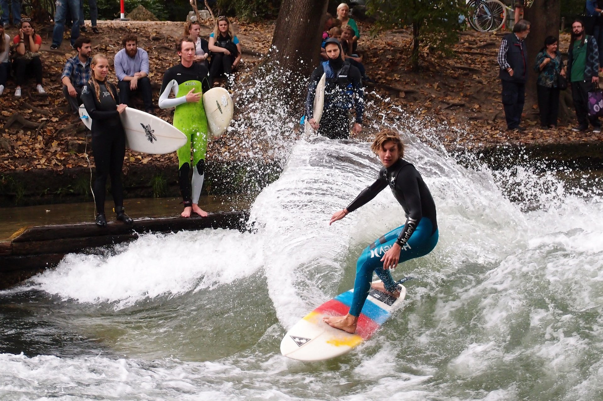 Surf urbano a Monaco di Baviera