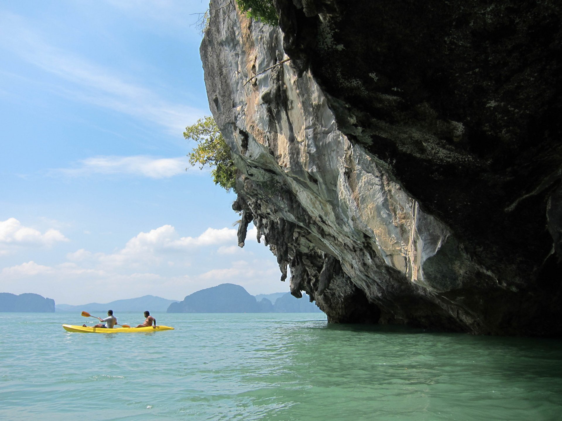 Kajakfahren in Phang Nga Bay