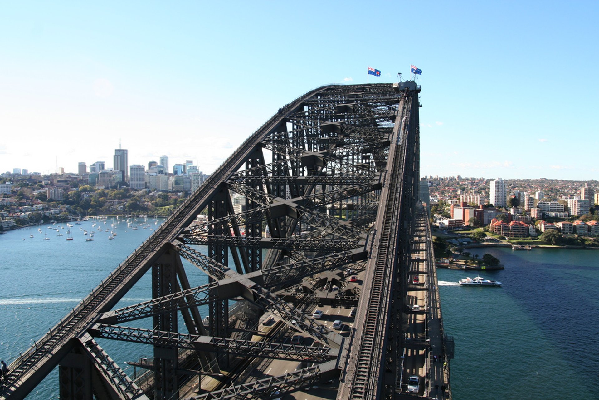 Die Sydney Harbour Bridge klettern