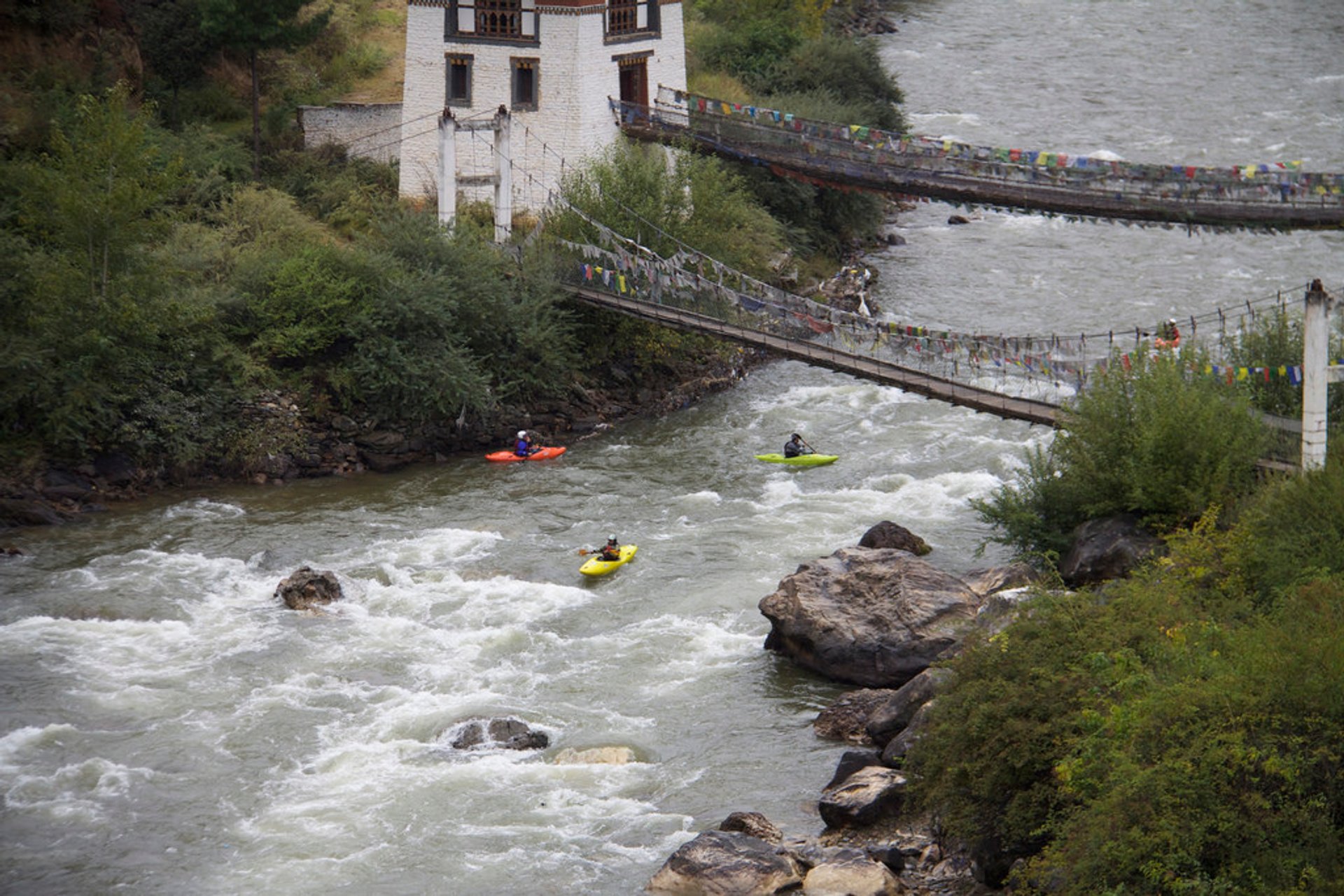 Kayaking and Rafting