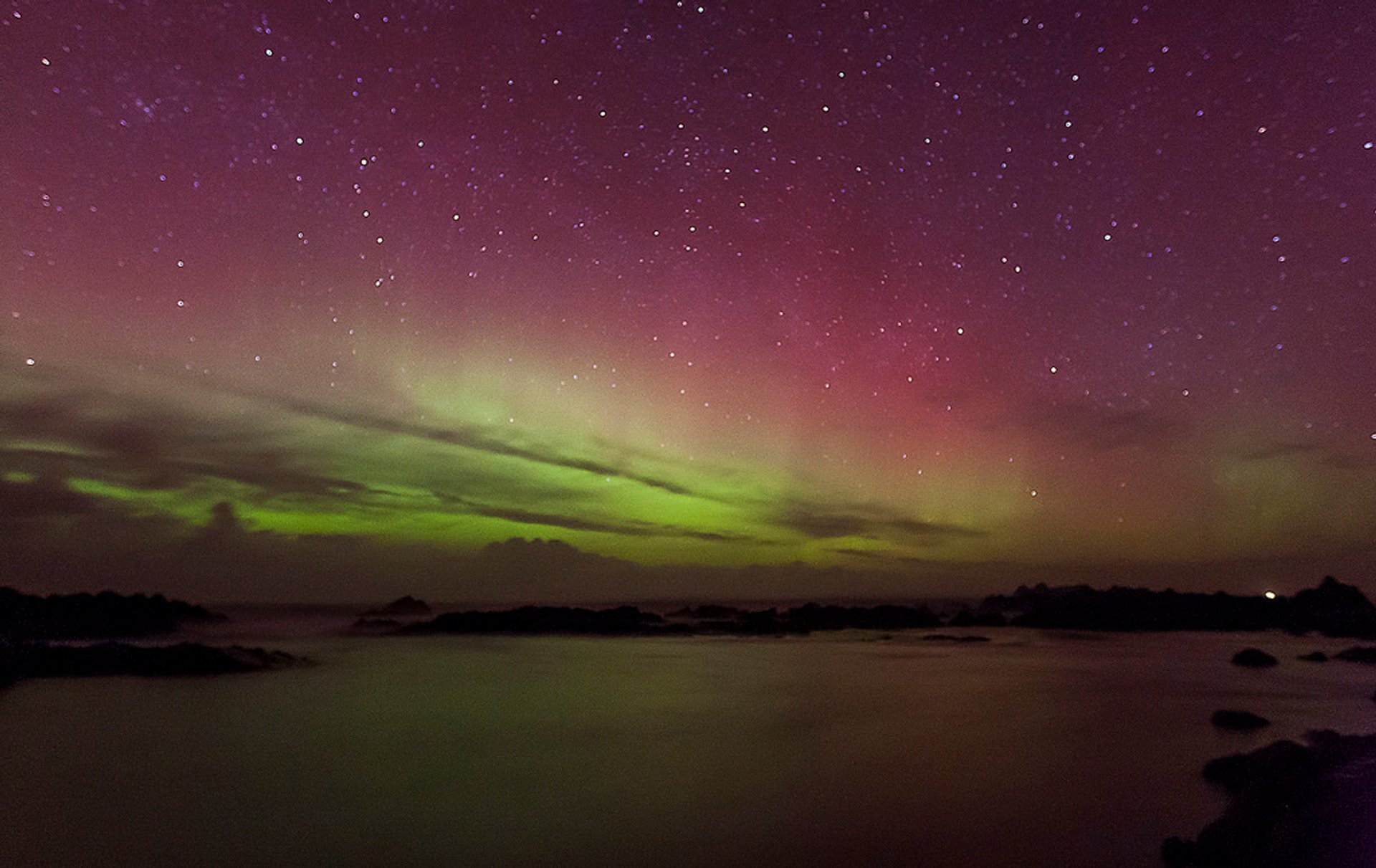 Persiguiendo la aurora boreal en Irlanda