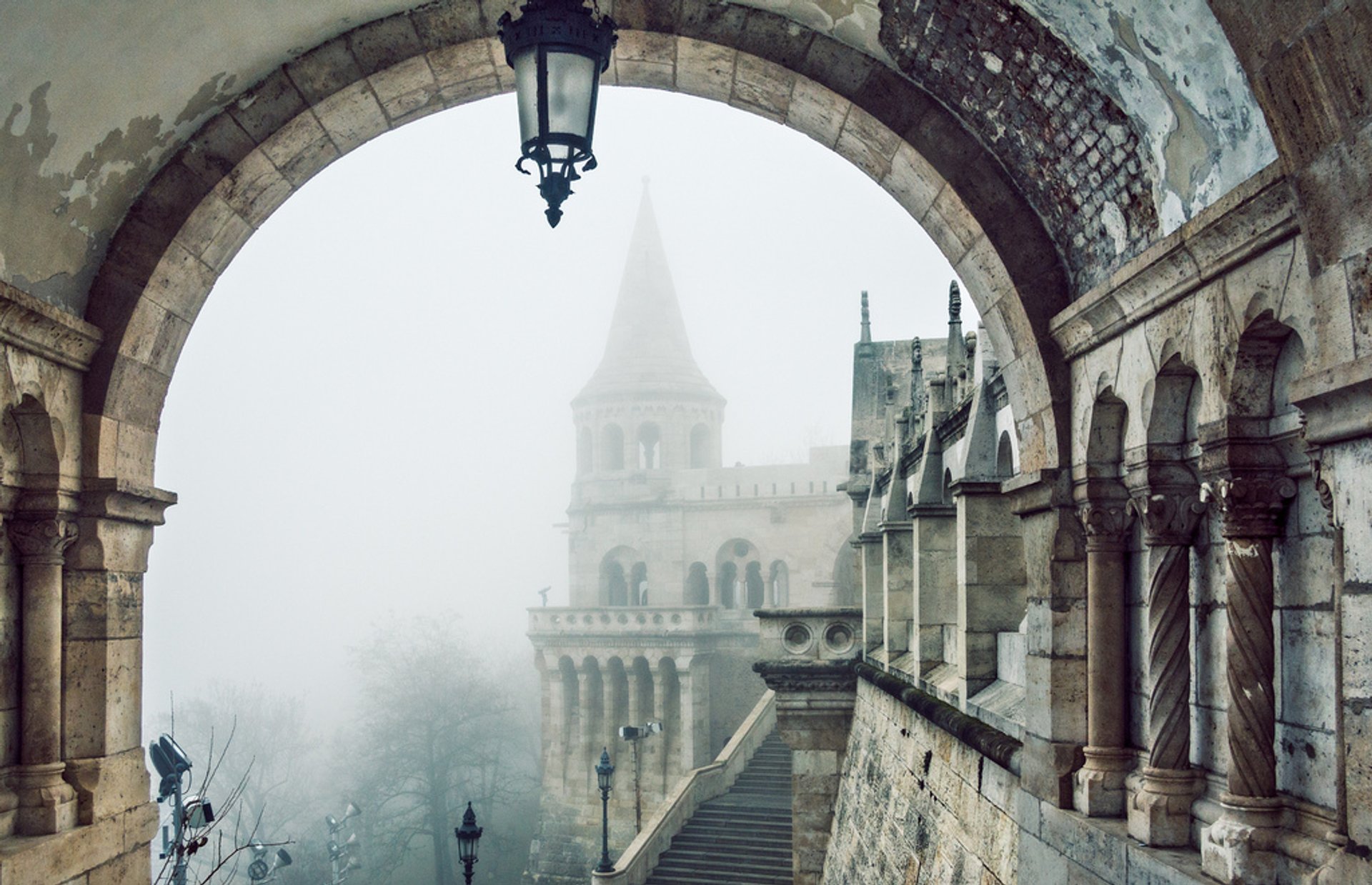 Winter Wonderland at the Fisherman's Bastion