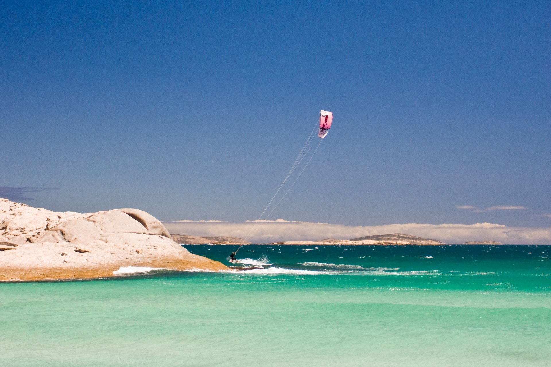 Kitesurf et planche à voile