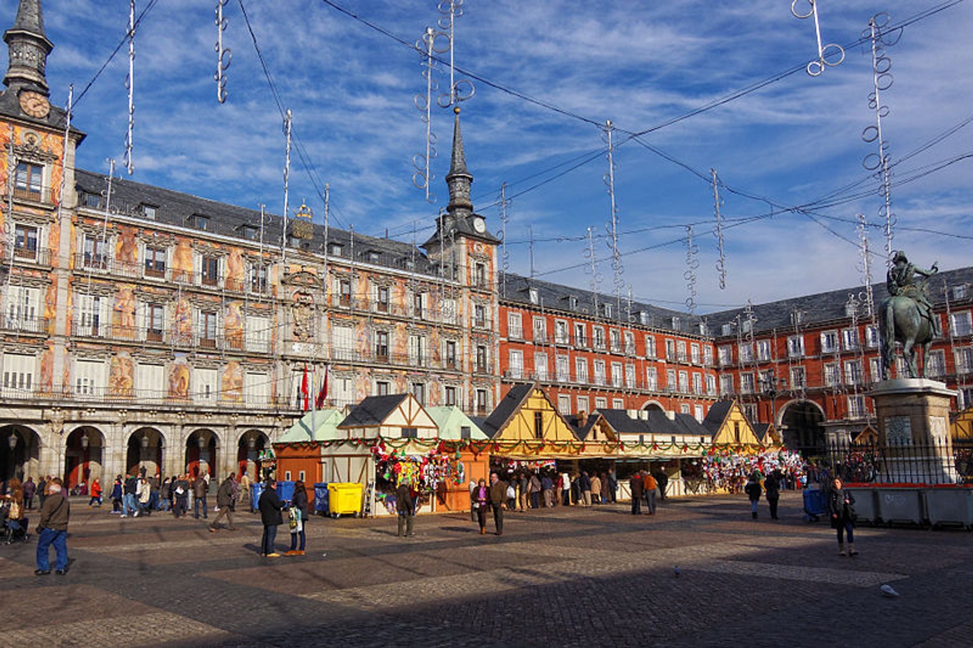 Mercados de Natal em Madrid