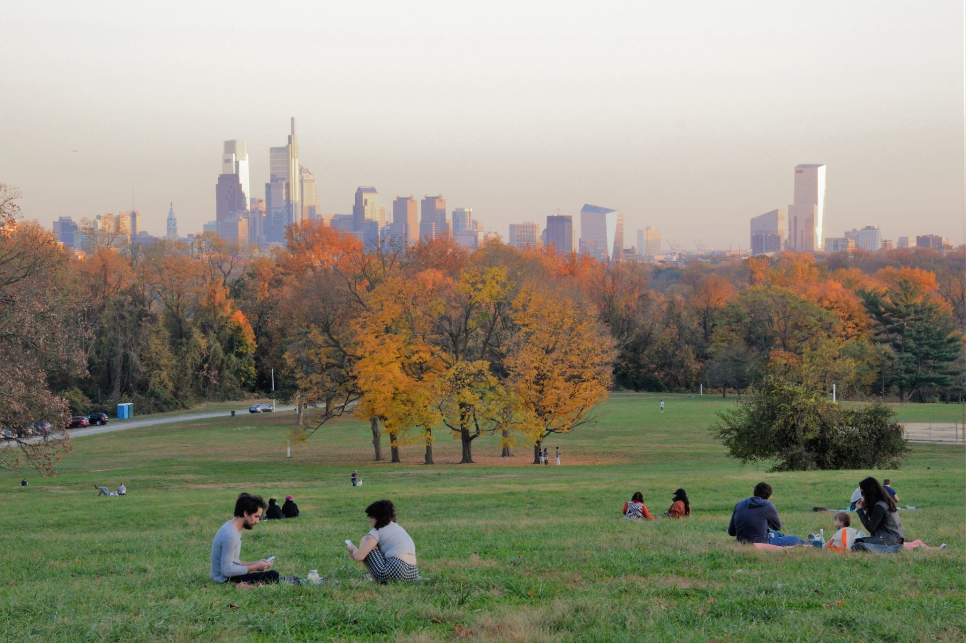 Colores de otoño en Filadelfia