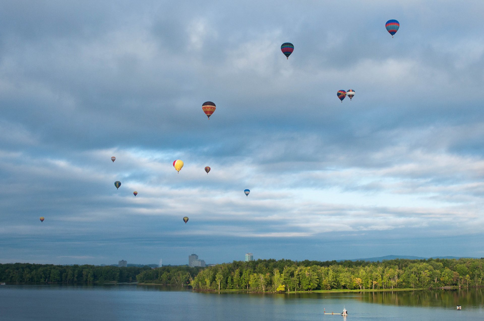 Das Gatineau Heißluftballonfest