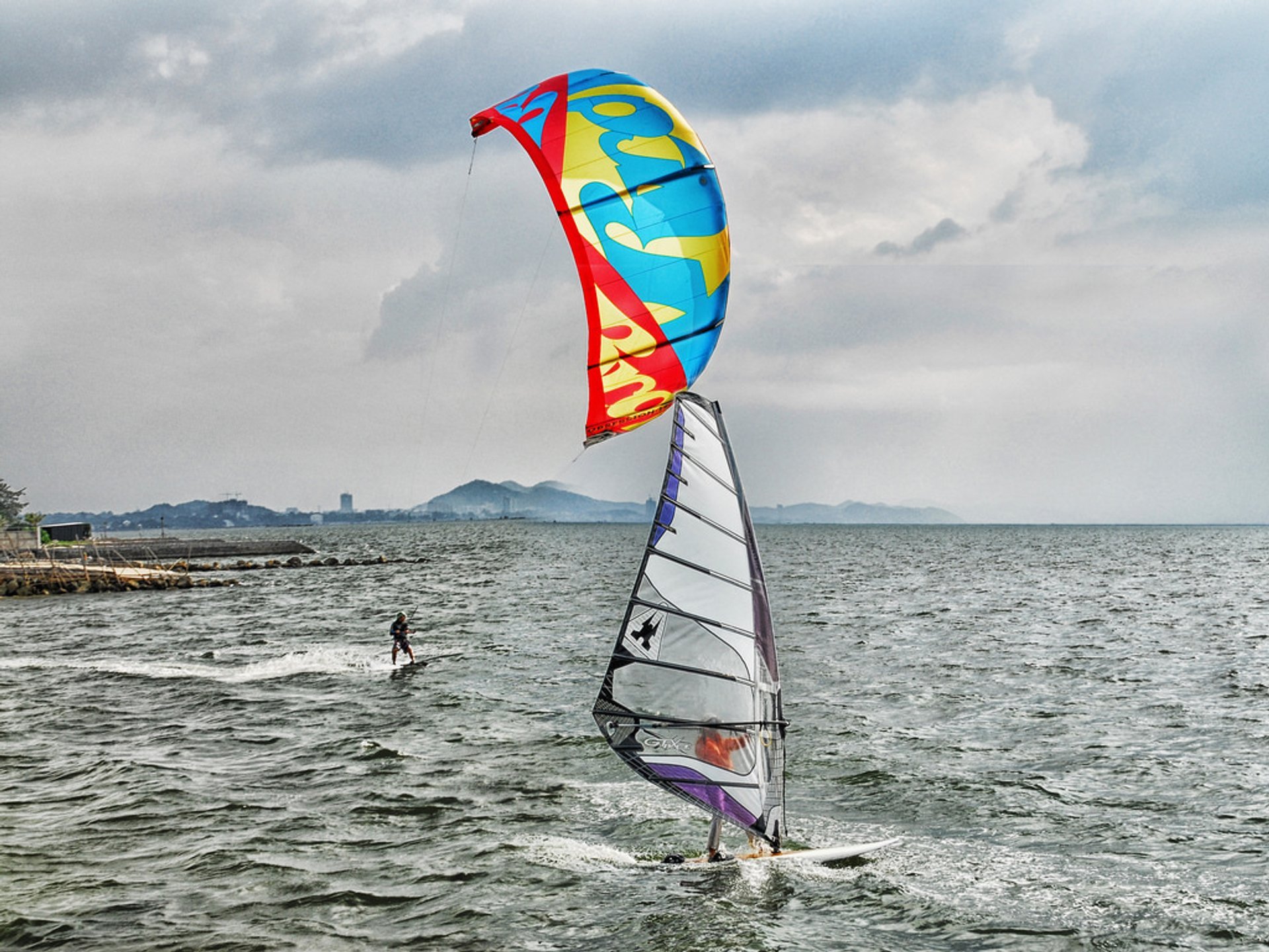 Kiteboarden