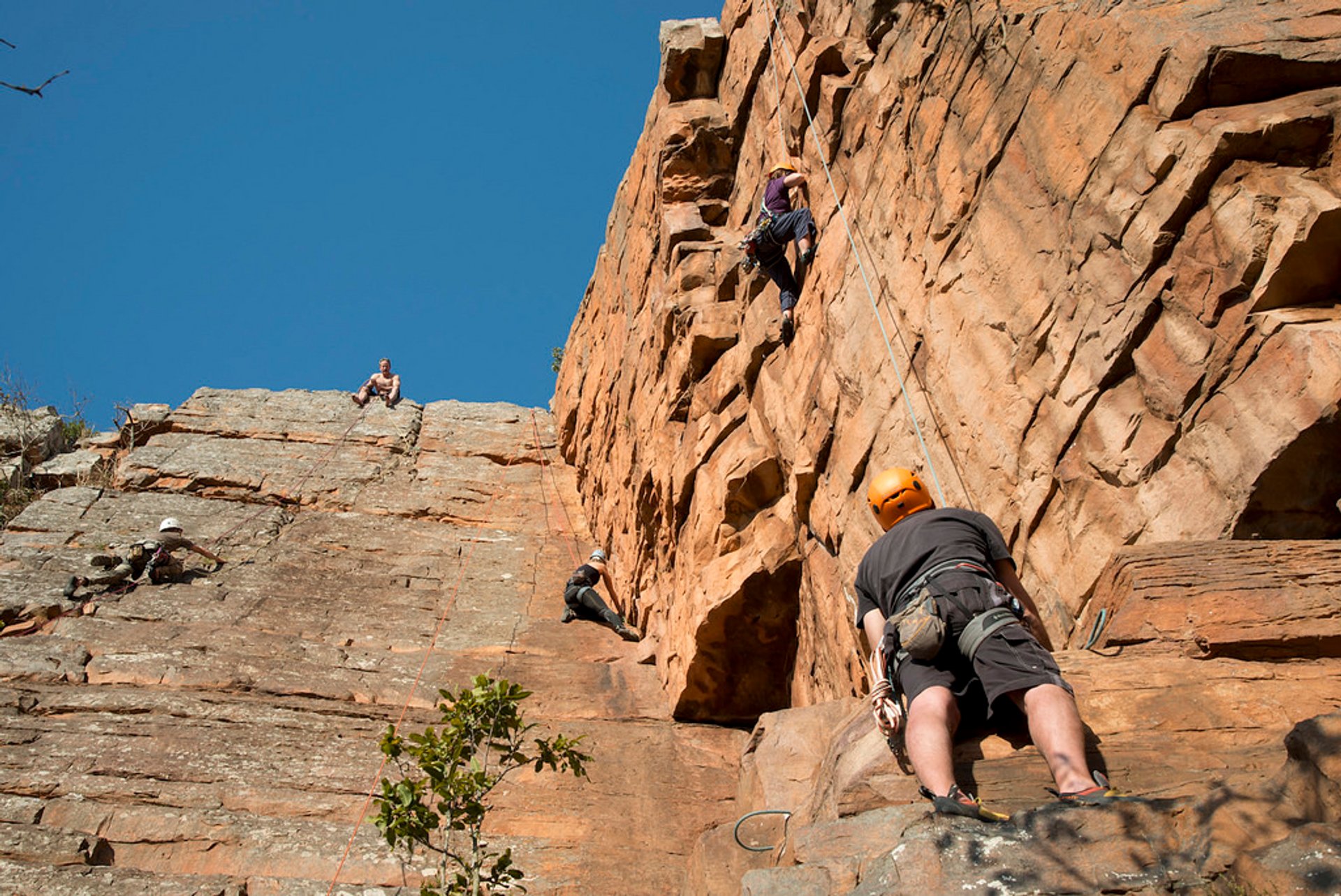 Escalada em falésia