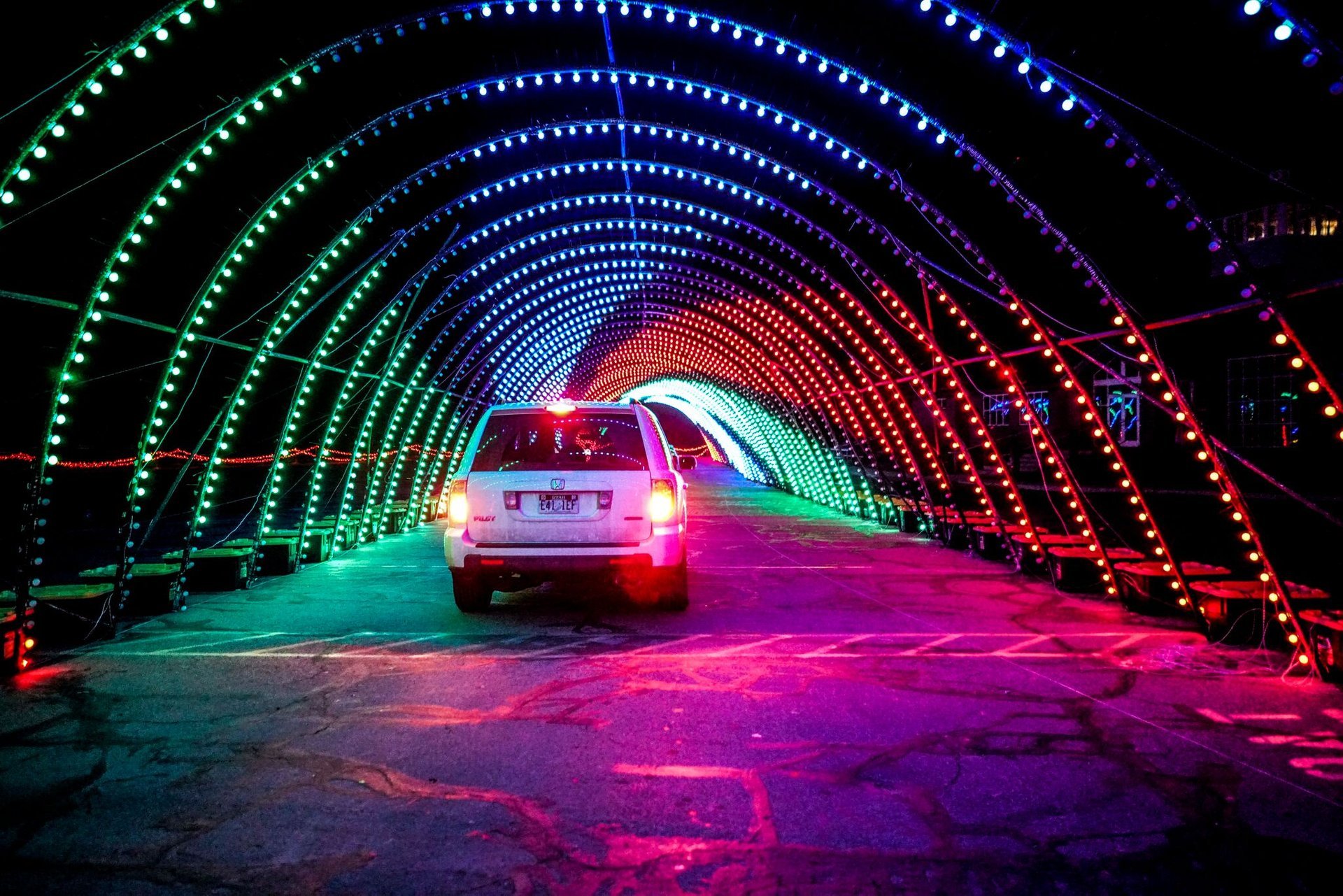 Luces de Navidad en Salt Lake City