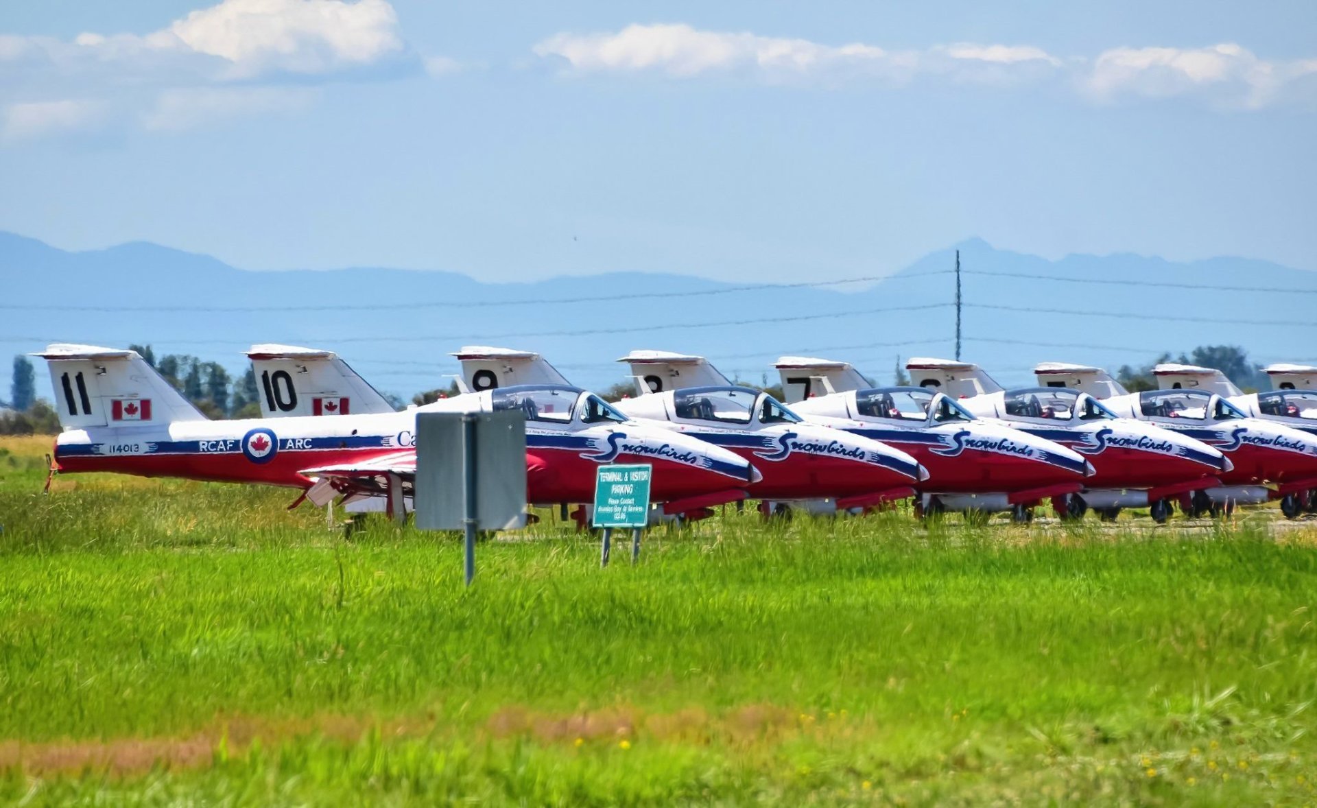 Desfile Aéreo da Baía de Fronteira