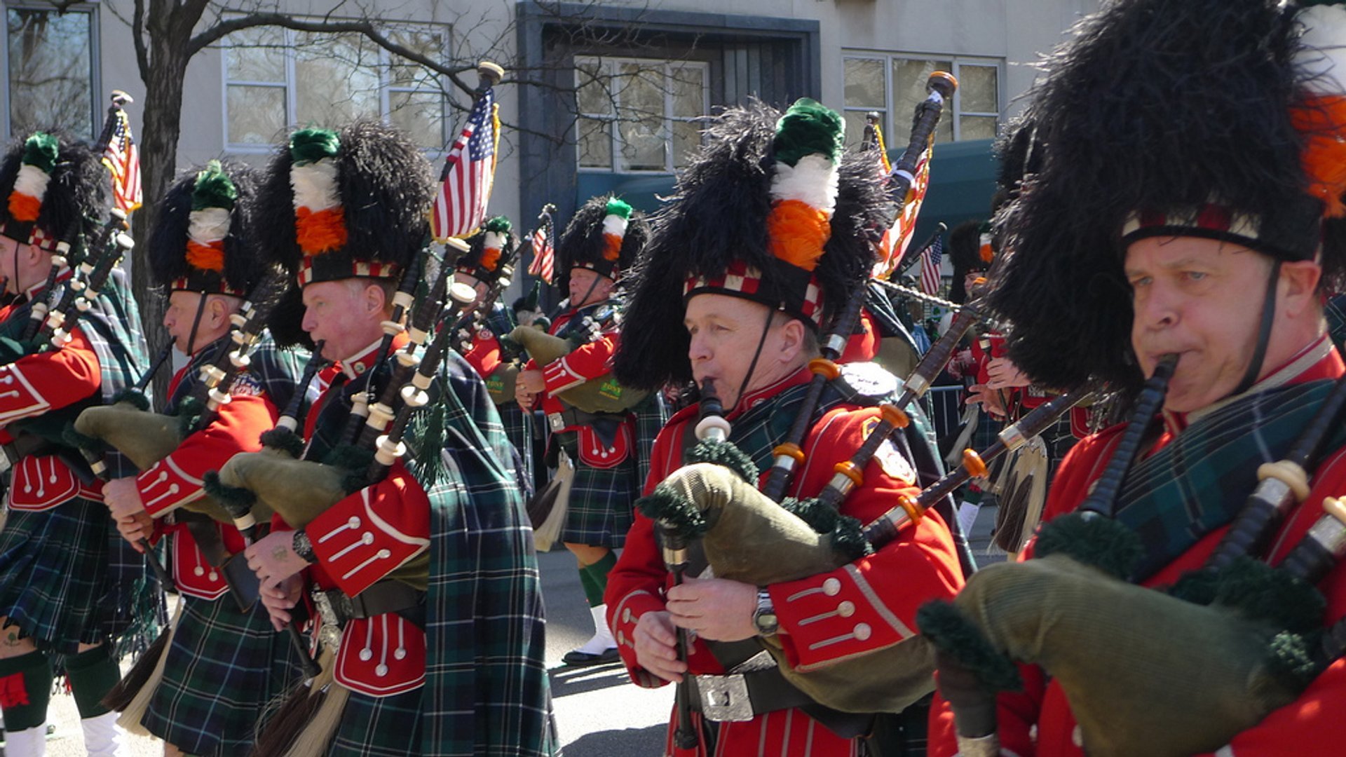 Parade des St. Patrickstags