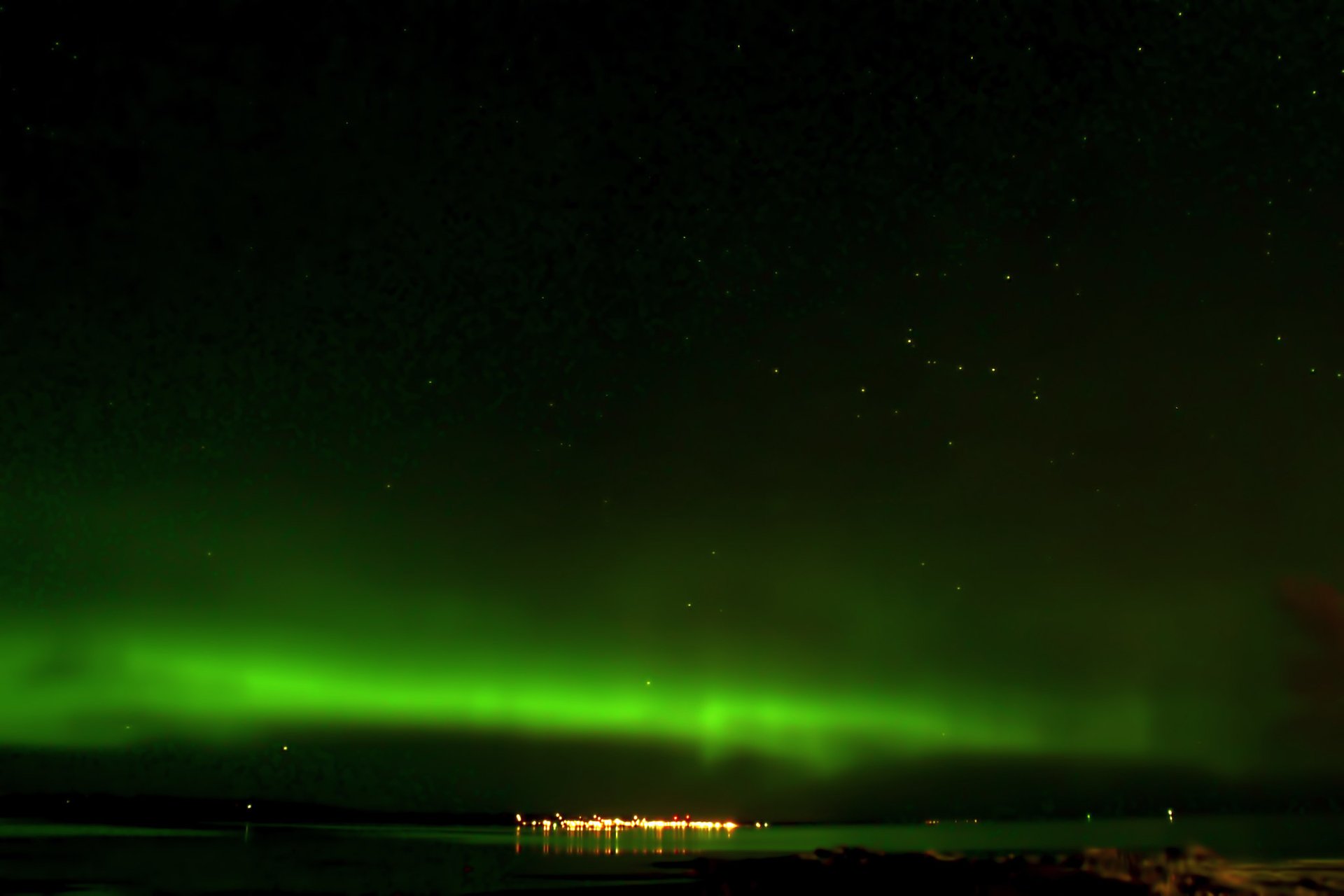 Nordlichter oder Aurora Borealis