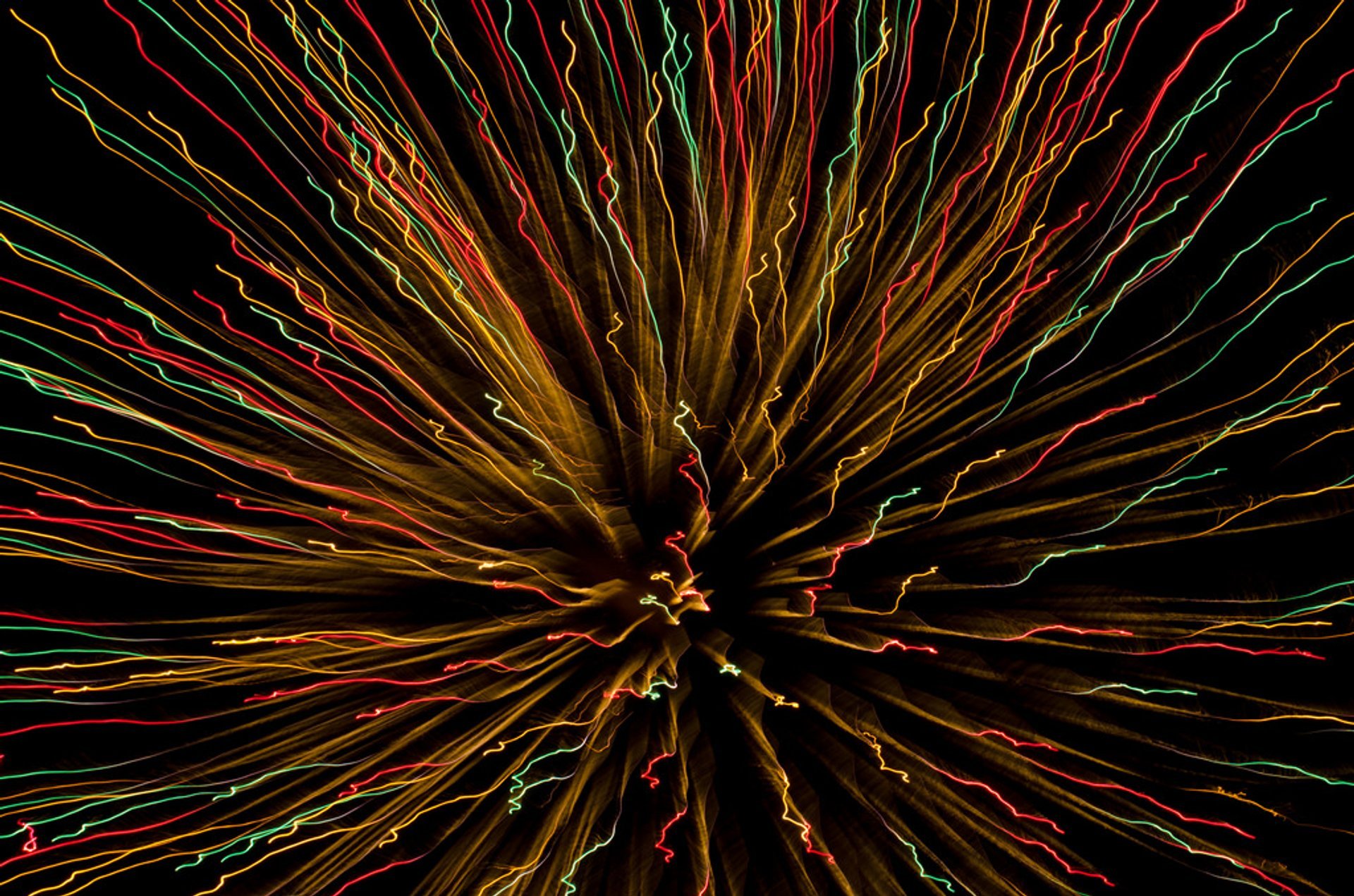 Fogos de artifício do Dia do Canadá