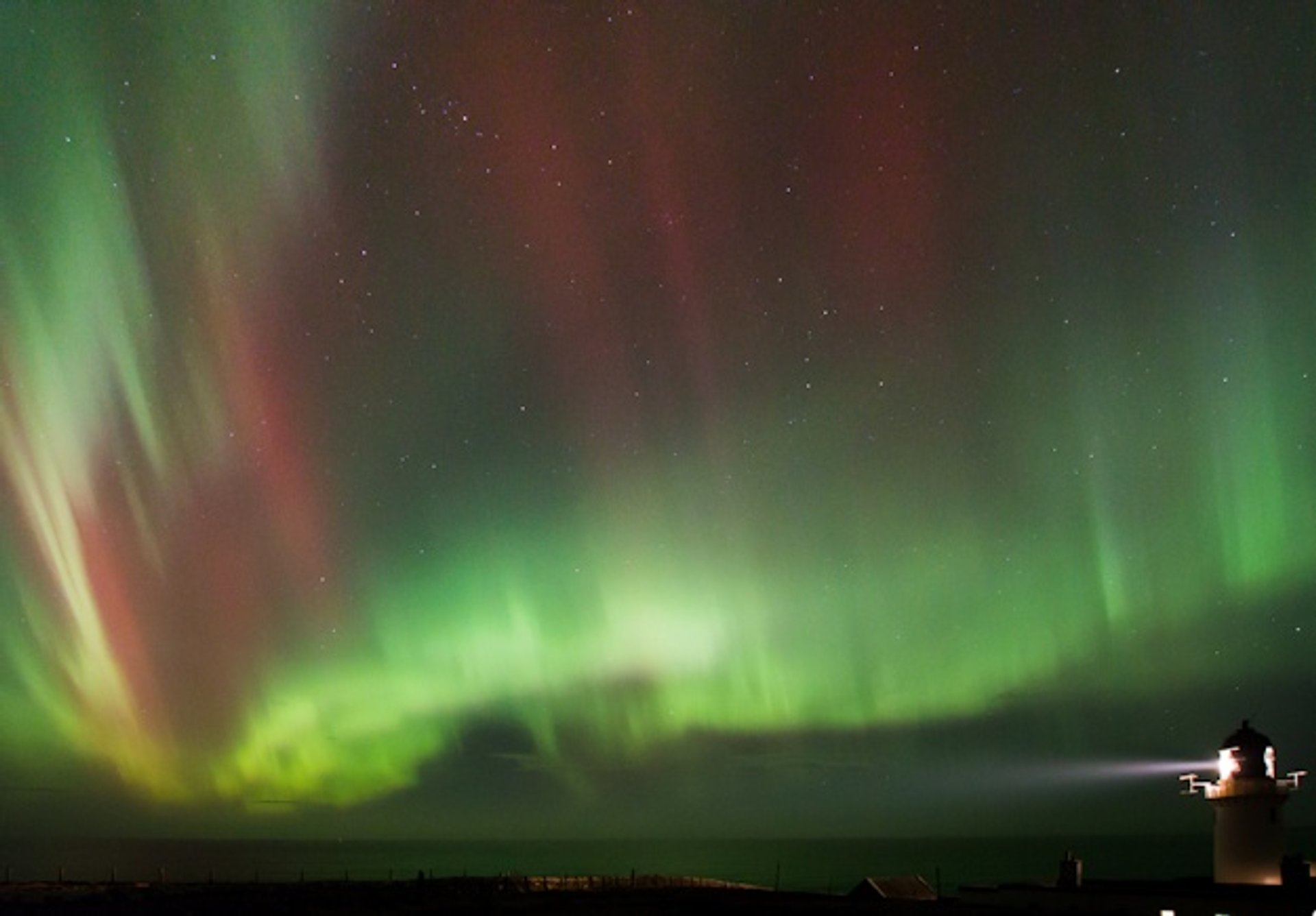 Nordlichter oder Aurora Borealis