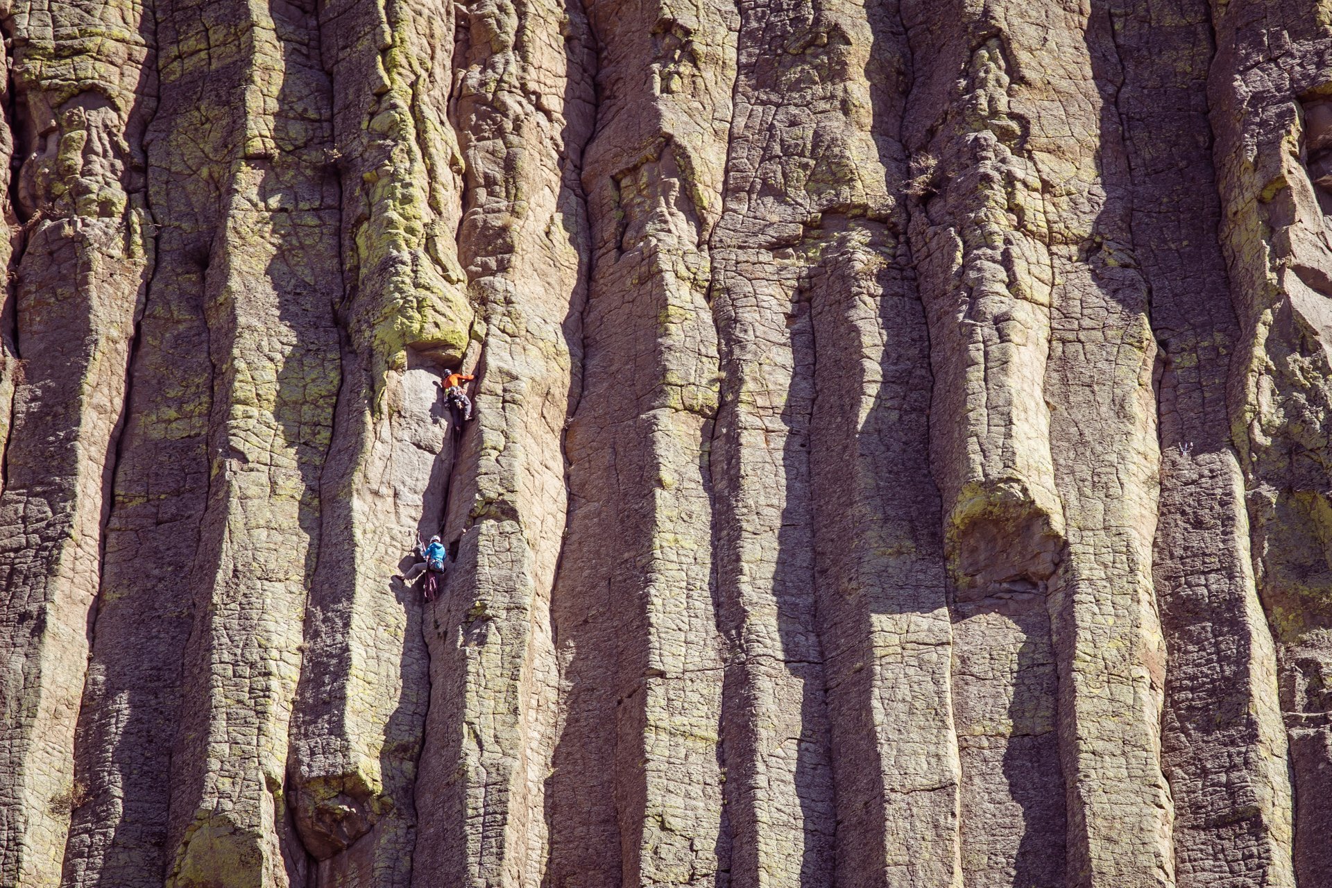 Escalade de Devils Tower