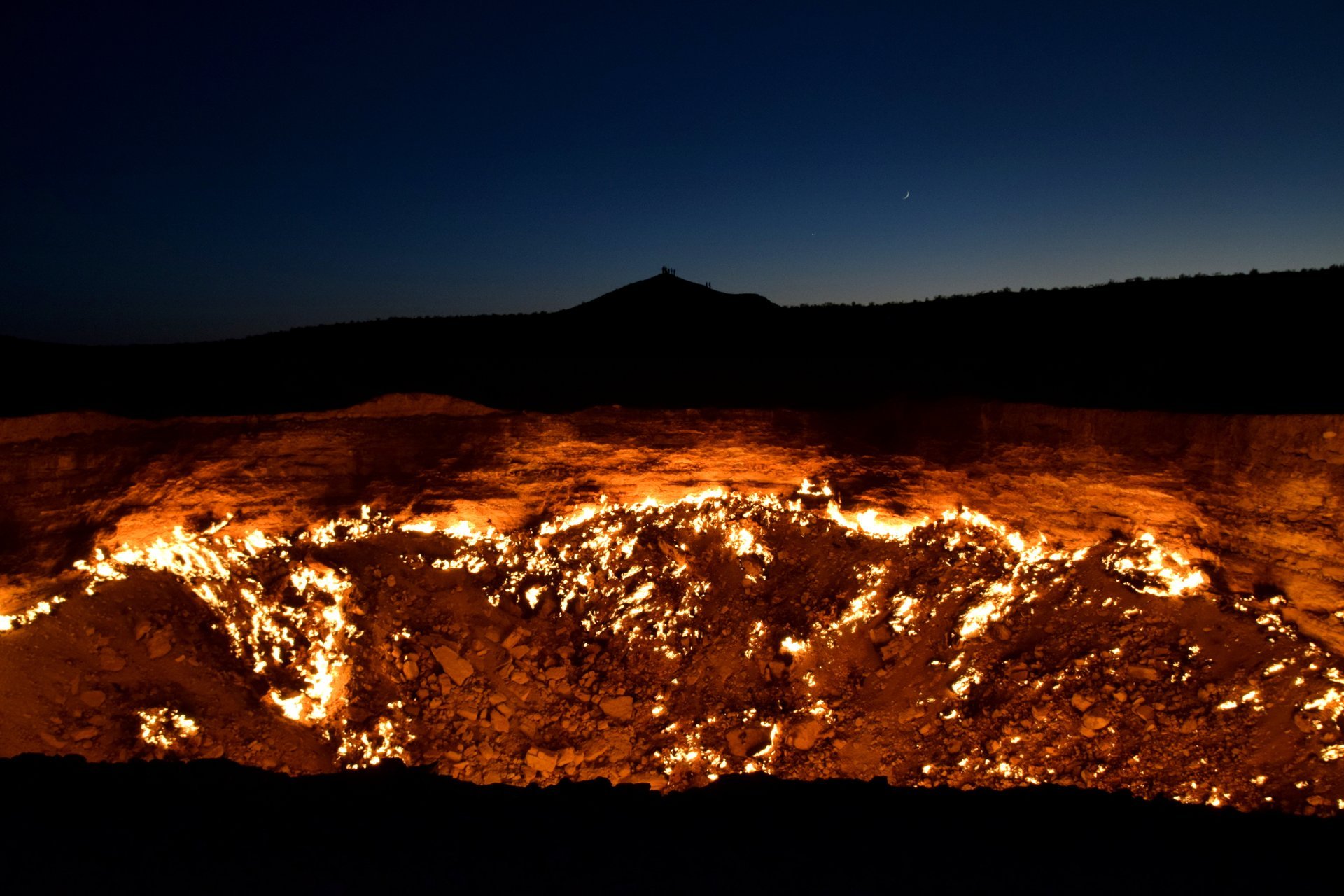 Die Tore der Hölle (Darvaza Gas Crater)